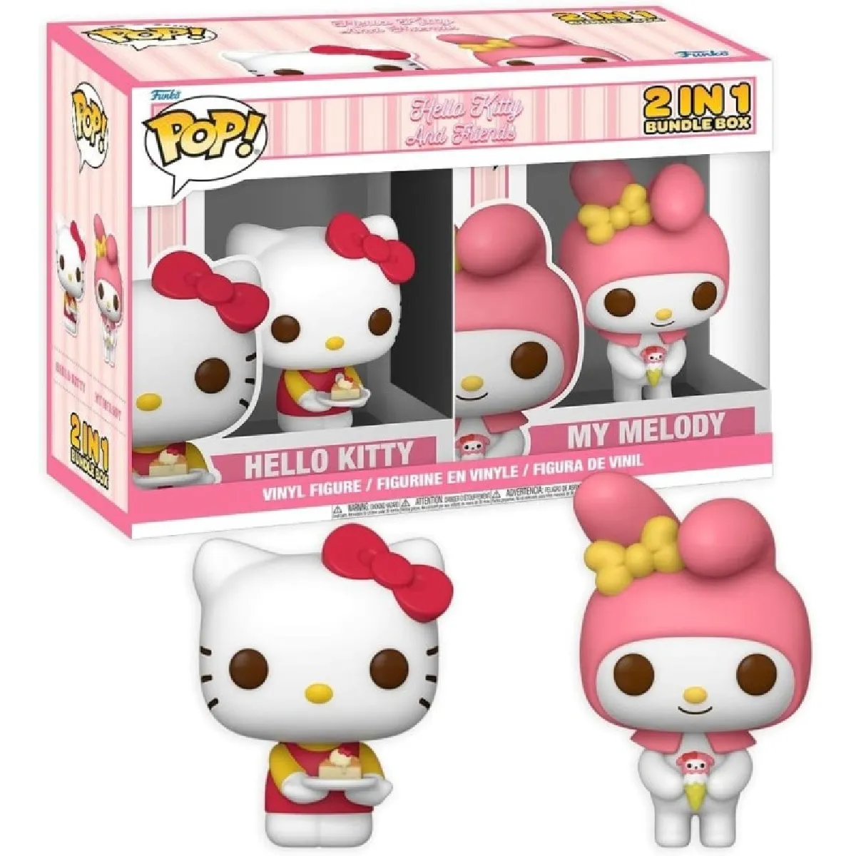Hello Kitty Exclusive Box Hello Kitty & My Melody - vue 7