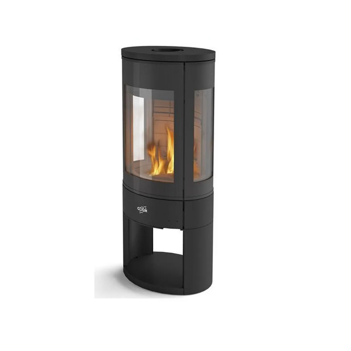 Godin Noir Poêle À Bois Fonte 7.2Kw Mat - 411234Noirmat - Rosnay 2