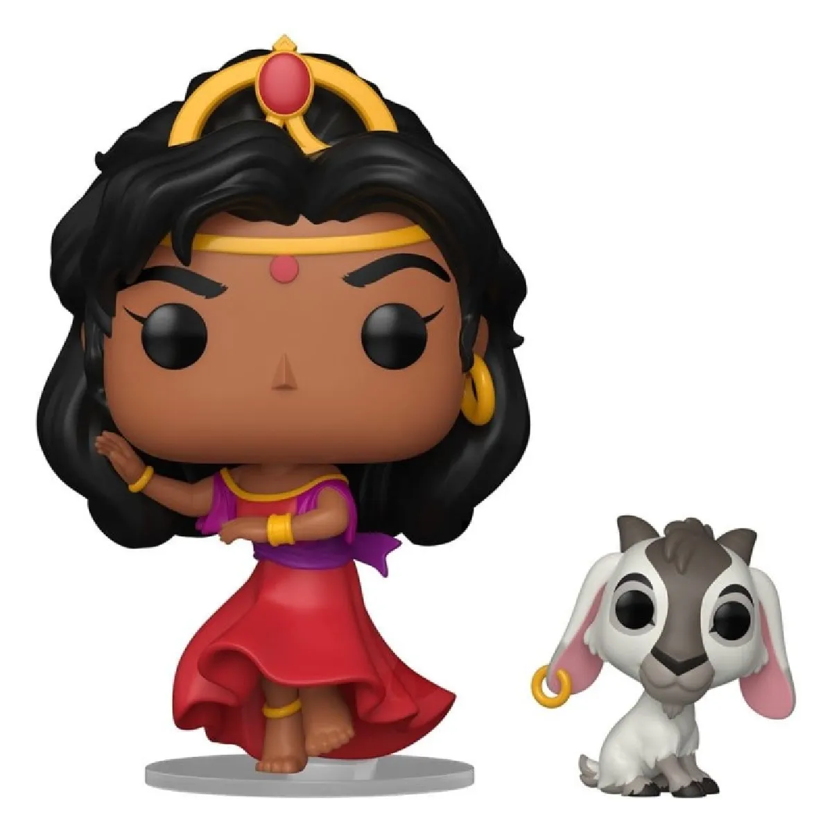 Le Bossu de Notre-Dame - Figurine POP! Esmeralda & Djali 9 cm