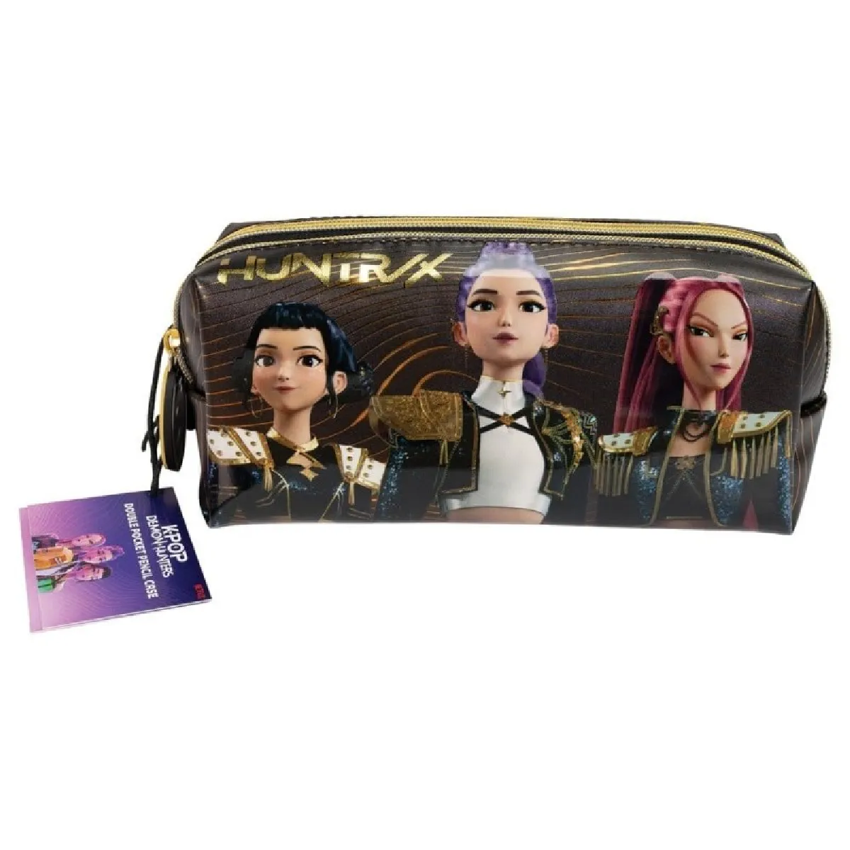Blue Sky Studios - Trousse scolaire - KPop Demon Hunters - Golden - Image 3