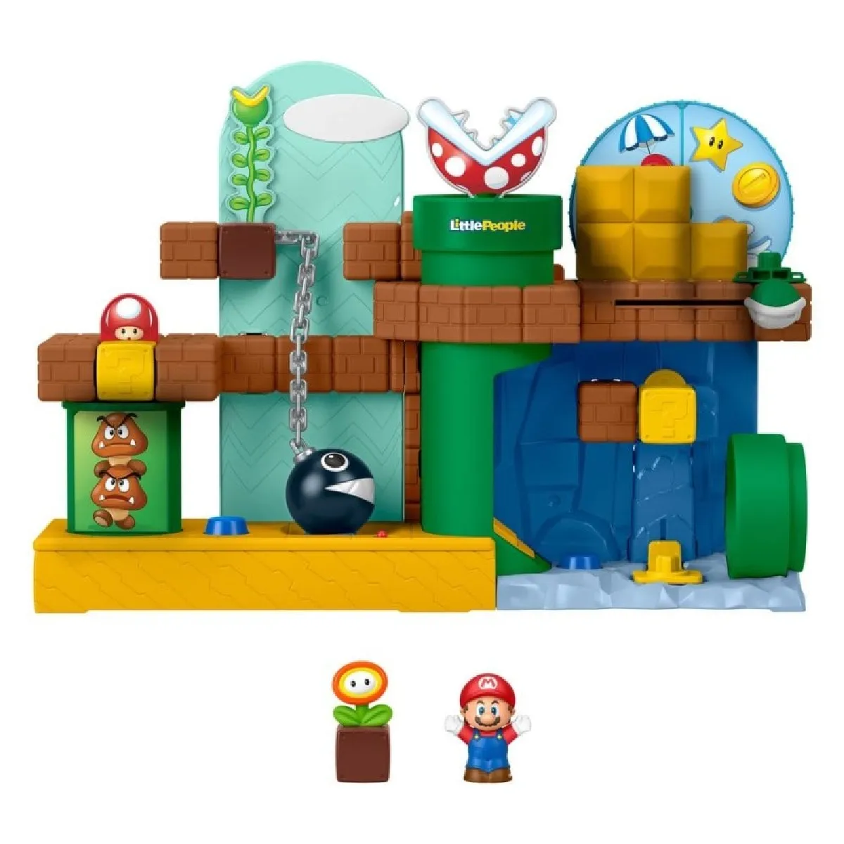 Fisher Price Little People My Mario Mario' Adventure Playset - vue 2