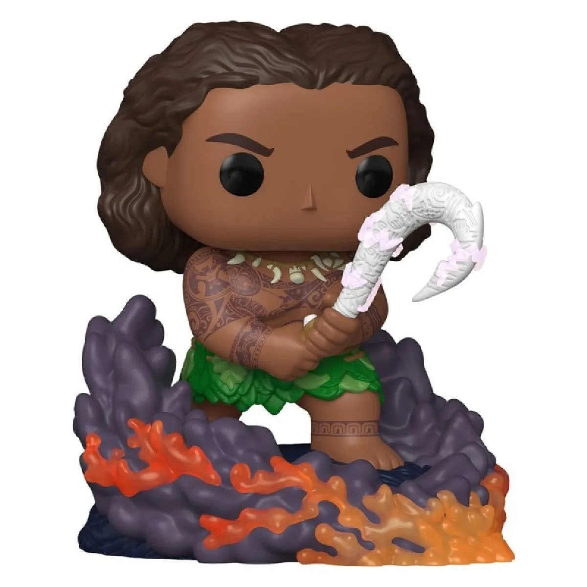 Vaiana la Légende du Bout du Monde Figurine POP! Maui Glow in the 9 cm