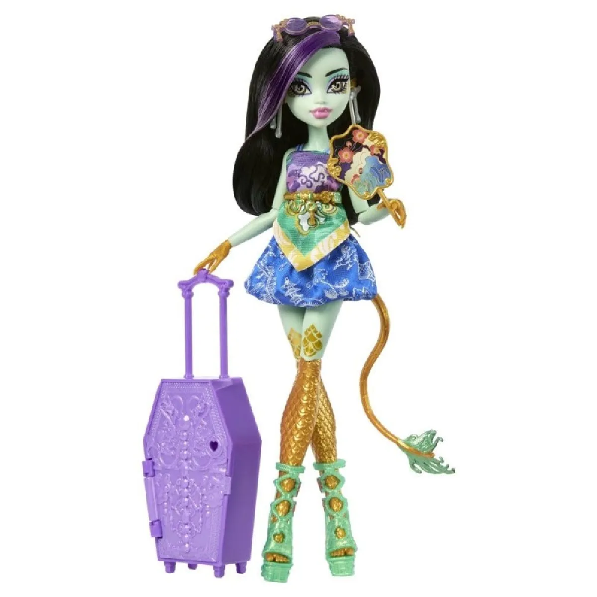 Coffret Monstrueux Secrets Jinafire Long Monster High JDR52 – 19 Surprises, Accessoires Inclus