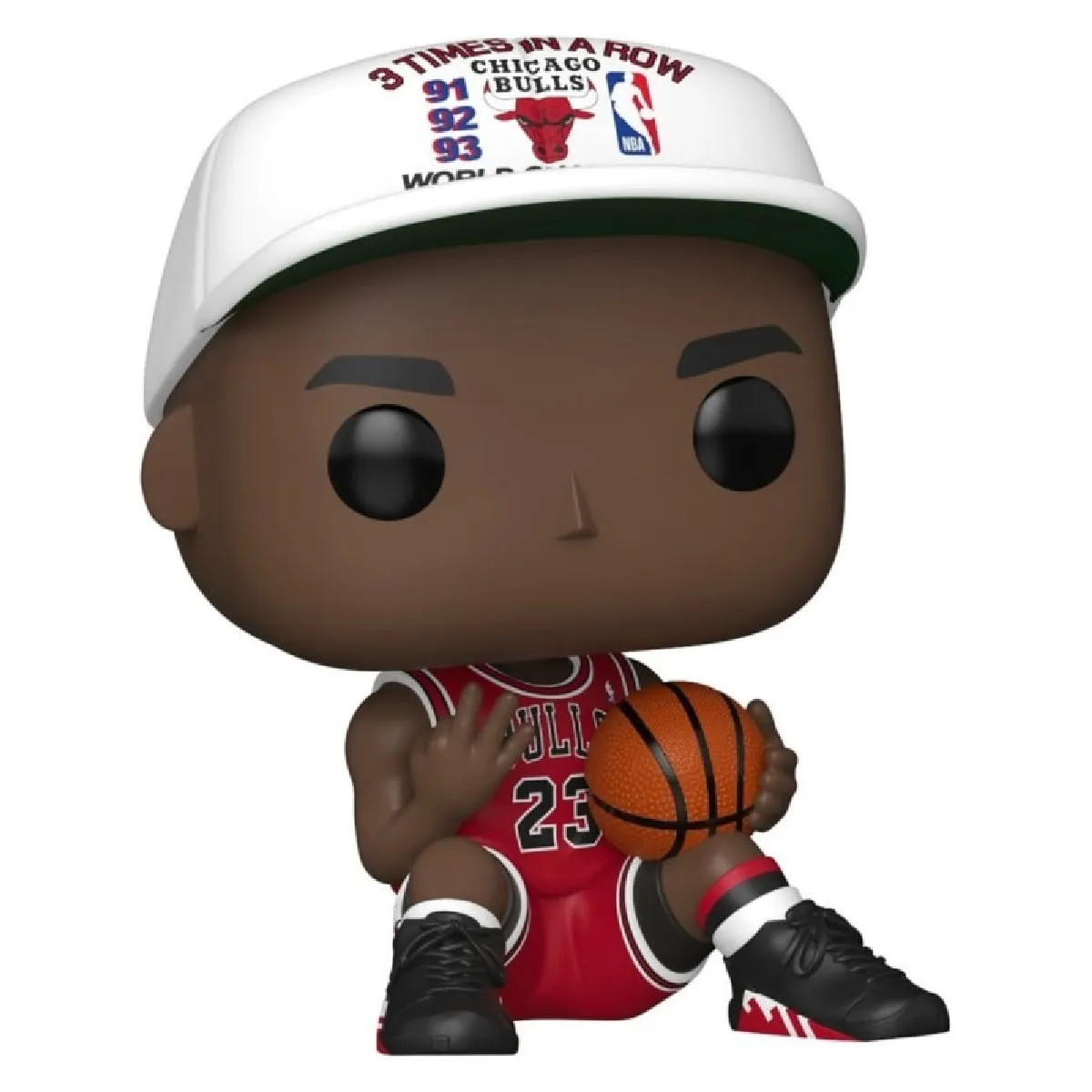 NBA Legends Figurine POP! Chicago Bulls: Michael Jordan 3 Times in a Row 9 cm