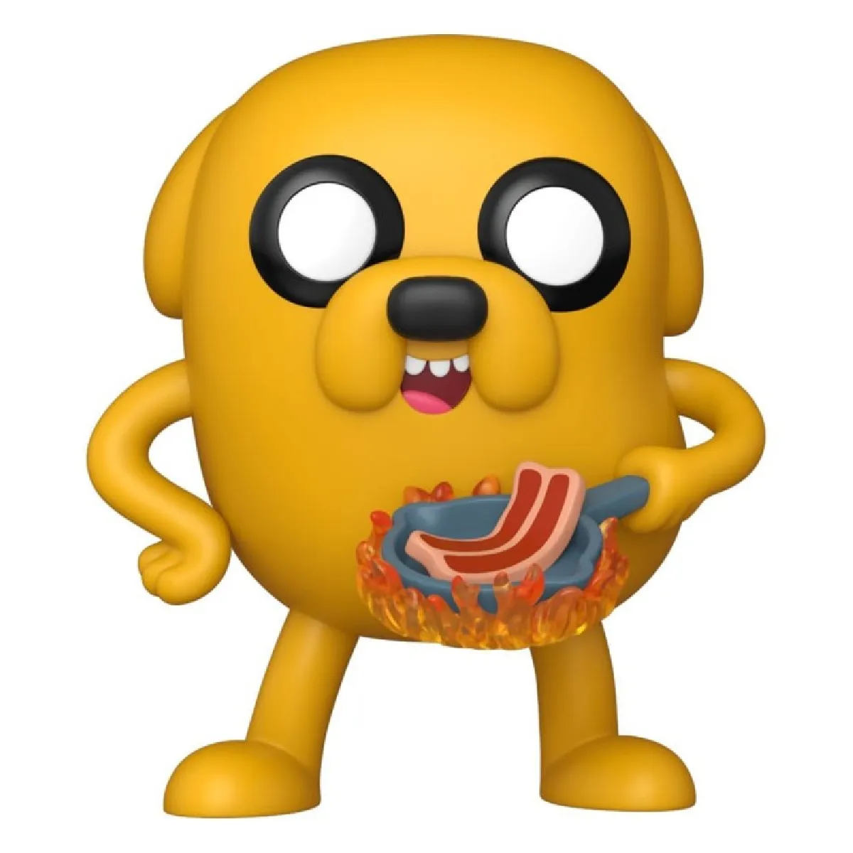 Adventure Time Figurine POP! Jake avec Bacon Pancakes 9 cm