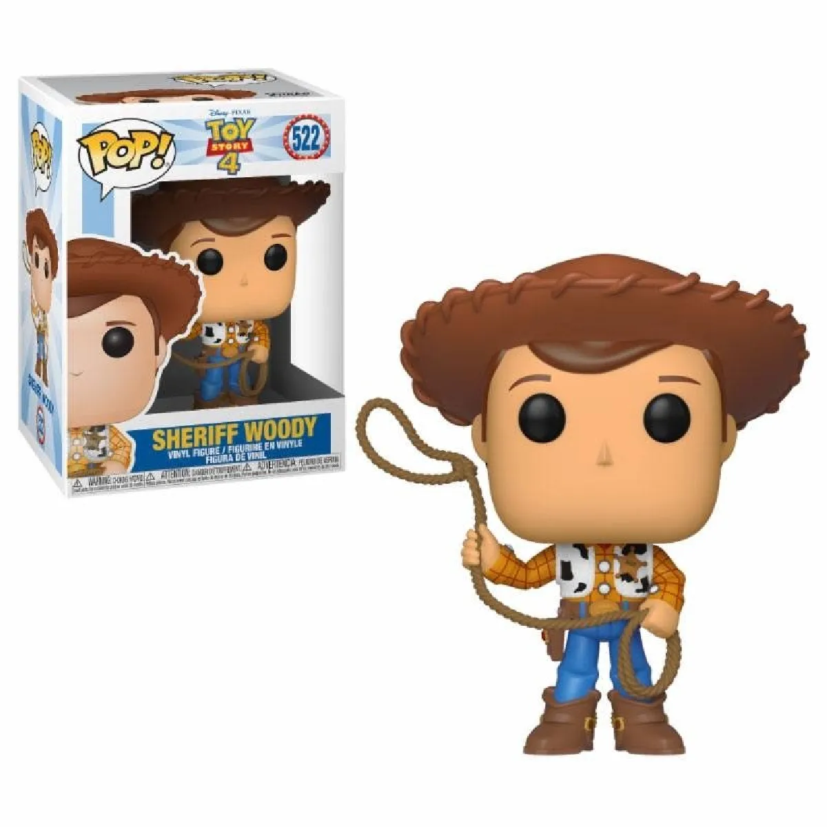 FUNKO Pop Disney: Toy Story 4 Woody - vue 2