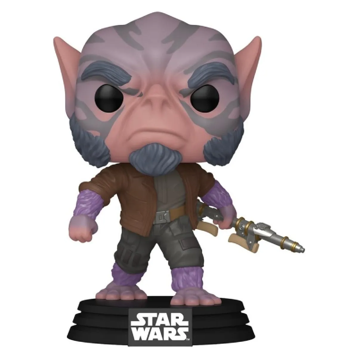 Star Wars: The Mandalorian and Grogu Figurine POP! Bobble Head Zeb Orrelios 9 cm