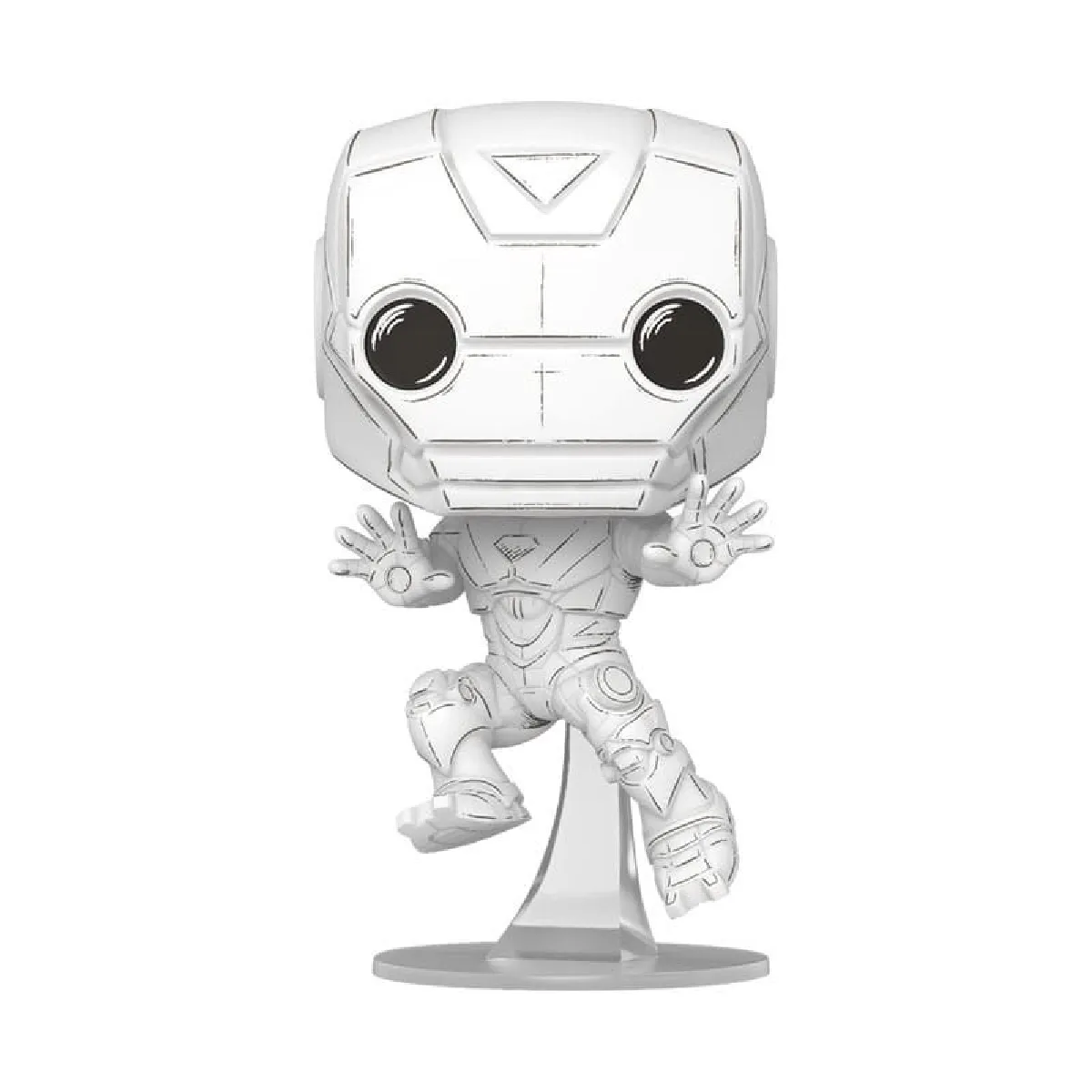 Marvel Figurine POP! Iron Man croquis 9 cm