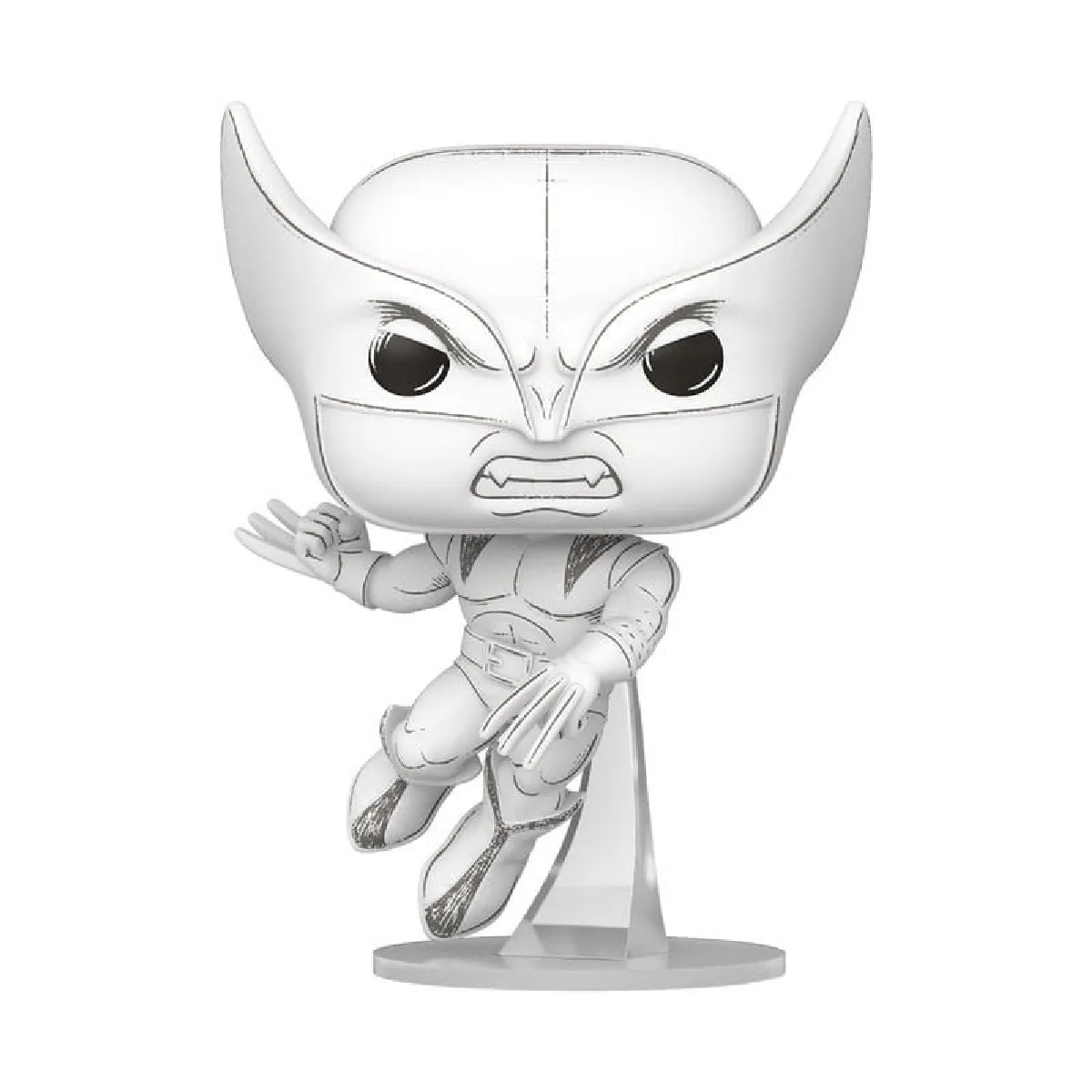 Marvel Figurine POP! Wolverine croquis 9 cm