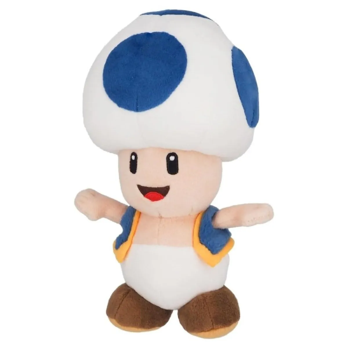 Sanei Super Mario Peluche Toad 20 Cm Officielle - Image 4