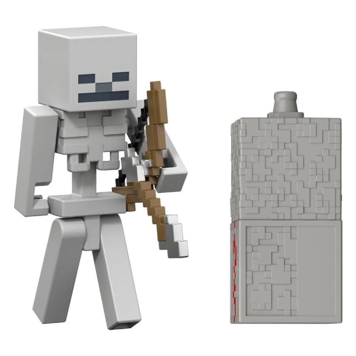 Minecraft Figurine Squelette Redstone - vue 2