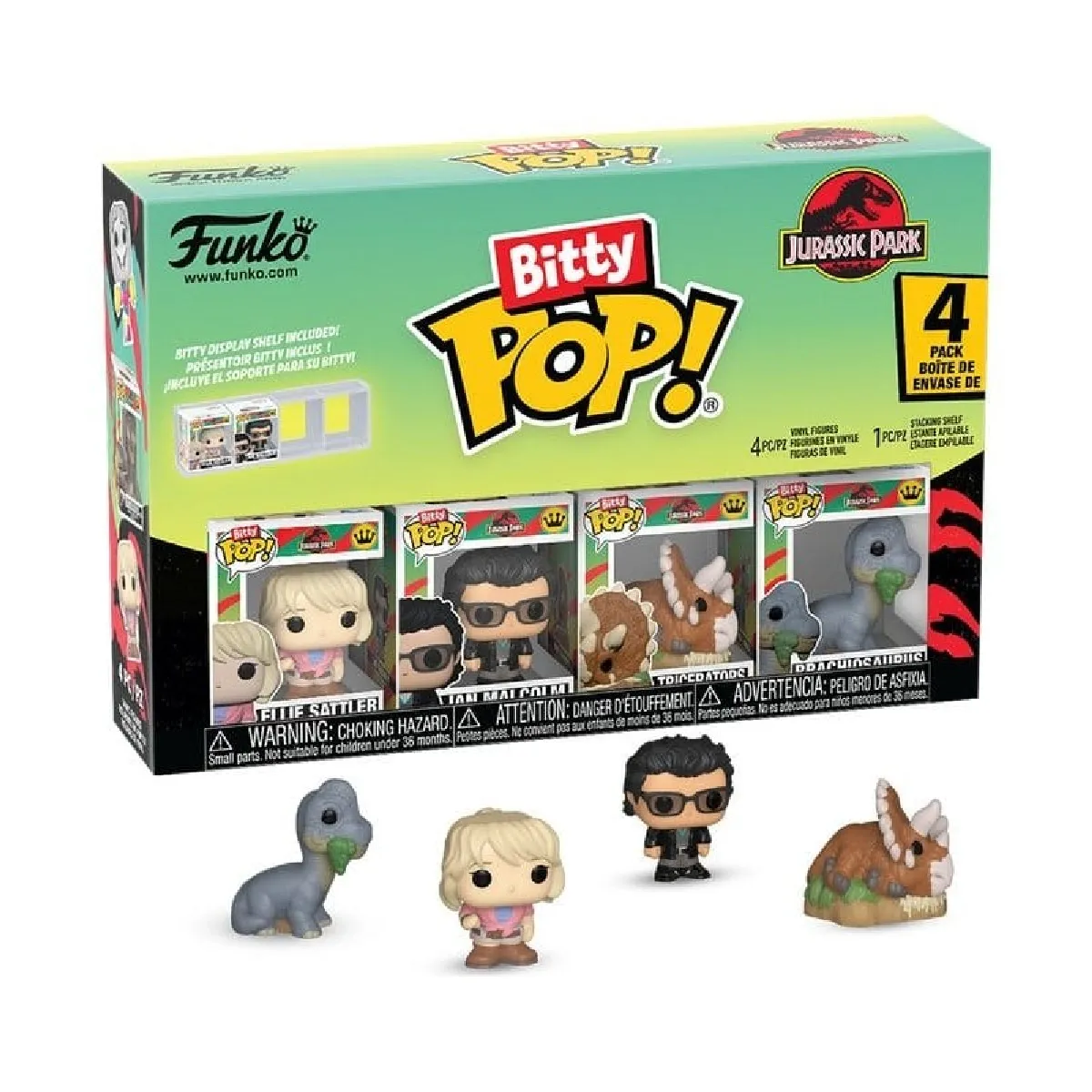 Funko Figurine Pop - Jurassic Park - Bitty Pop (Série 1) (92953)