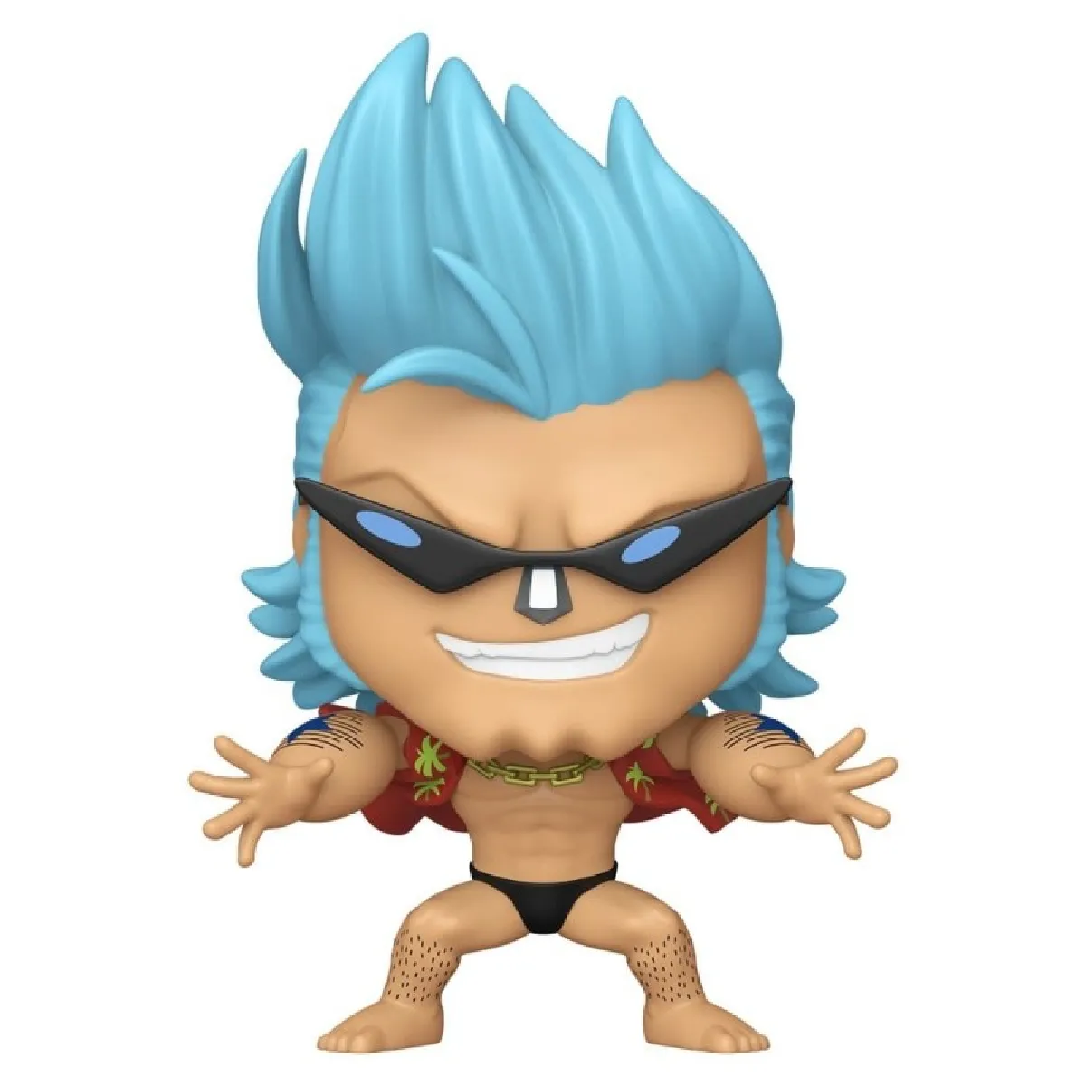 FUNKO One Piece - Figurine POP! Franky (Refresh) 9 cm