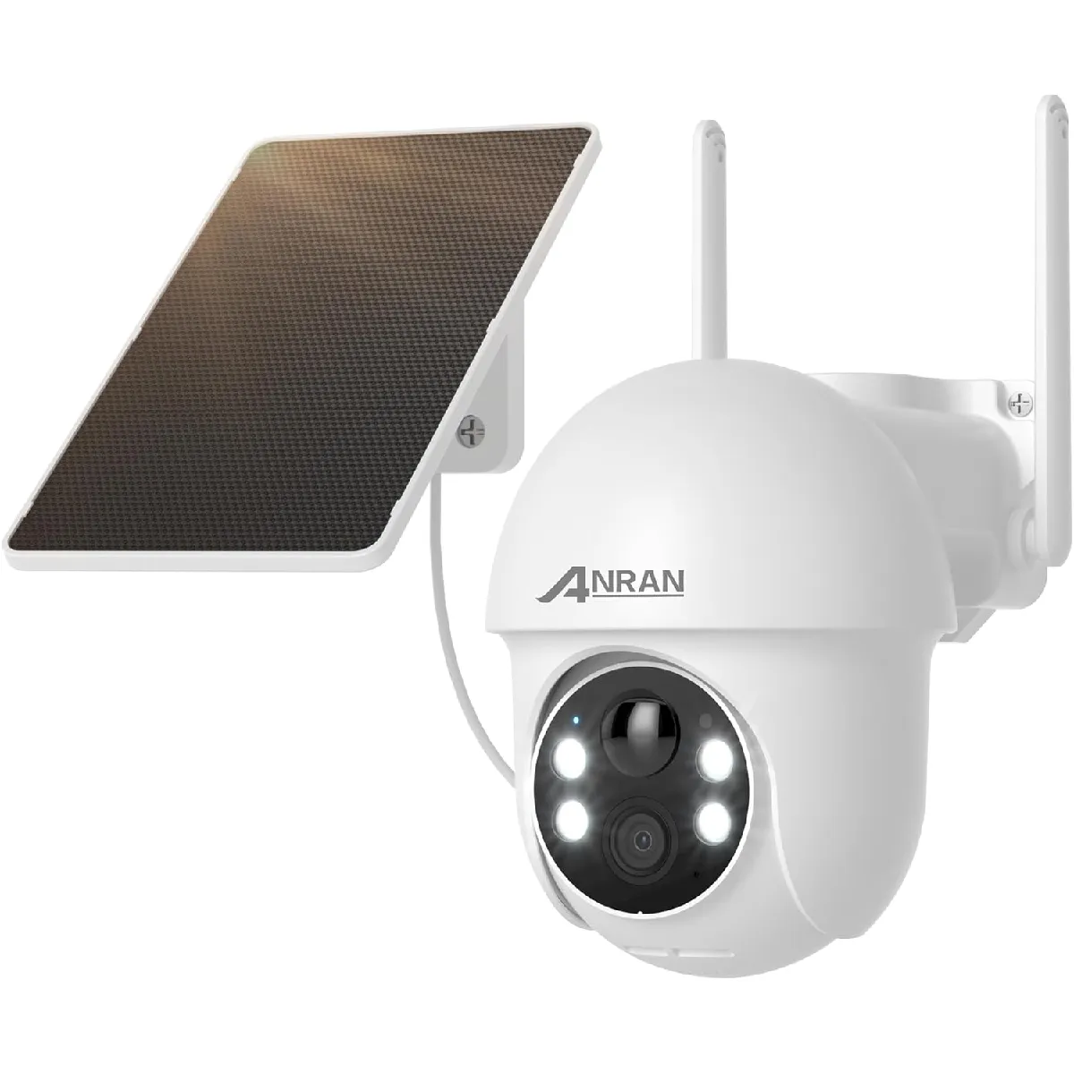 Caméra de Surveillance ANRAN 360°PTZ WIFI Audio Bidirectionnel Vision Nocturne Couleur
