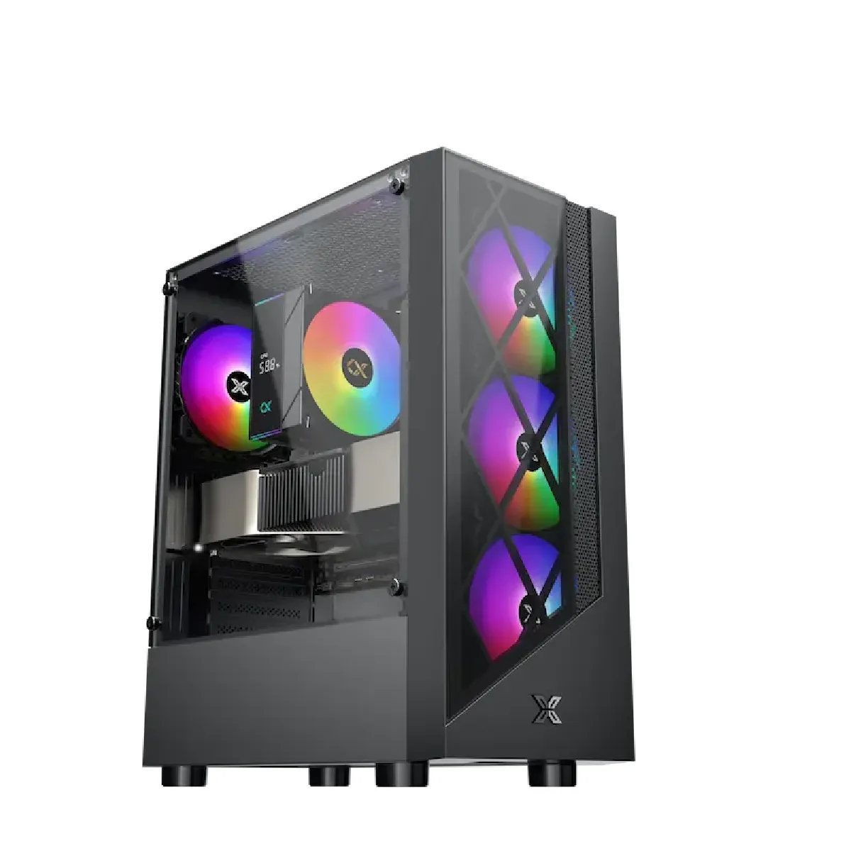 Pc Gamer RONIN A56X RX76 - AMD Ryzen 5 5600X - RX 7600 - DDR4 16GB - SSD 1TB