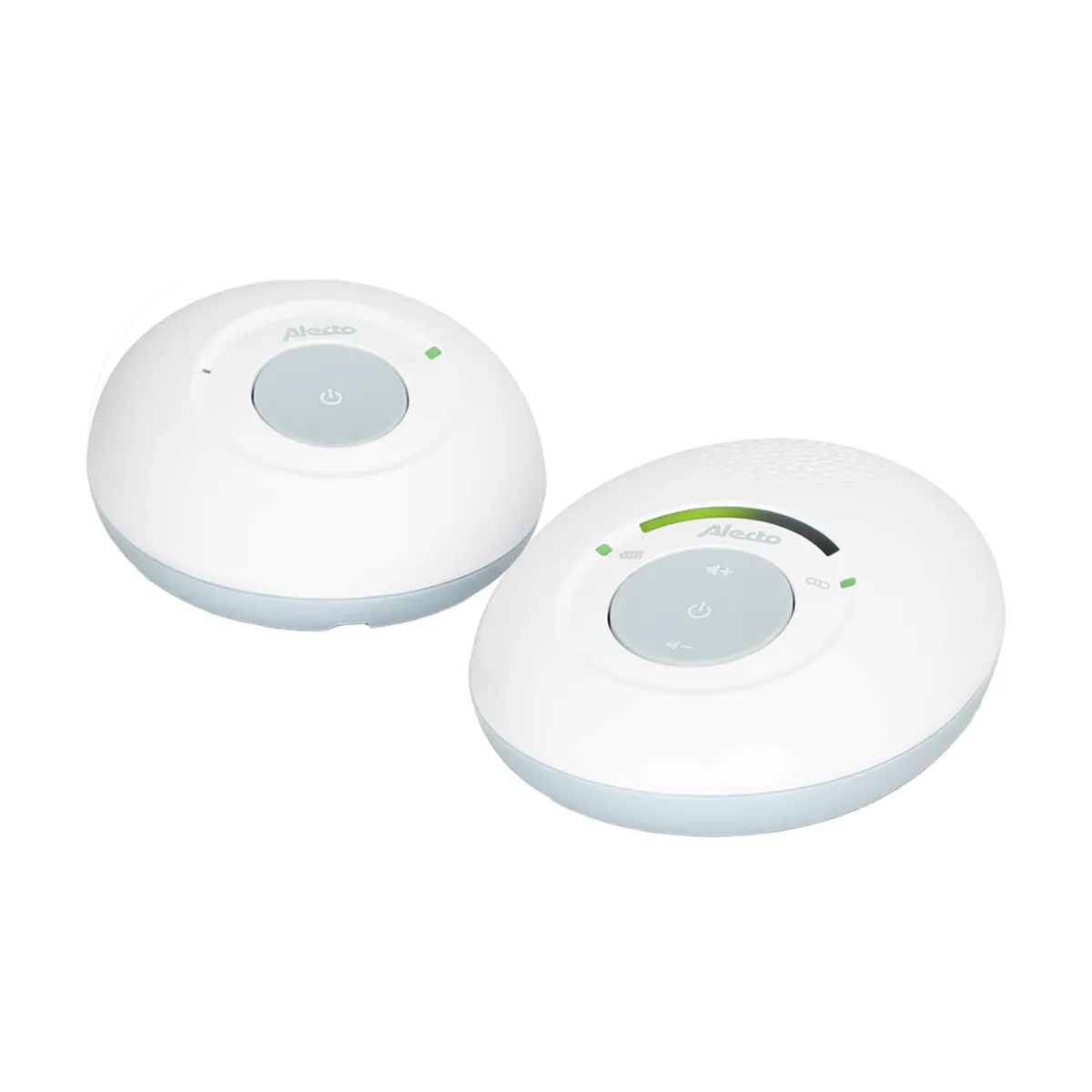 ALECTO  Babyphone Audio DECT 1,8 GHz avec VOX, Full Eco et Port&eacute;e 300m Blanc / Bleu