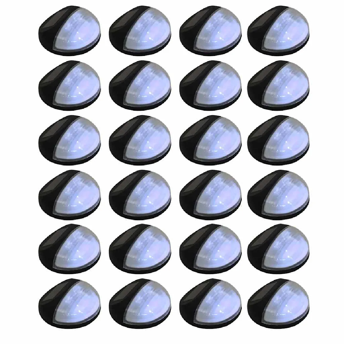 vidaXL Lampes solaires murales 24 pcs - vue 2