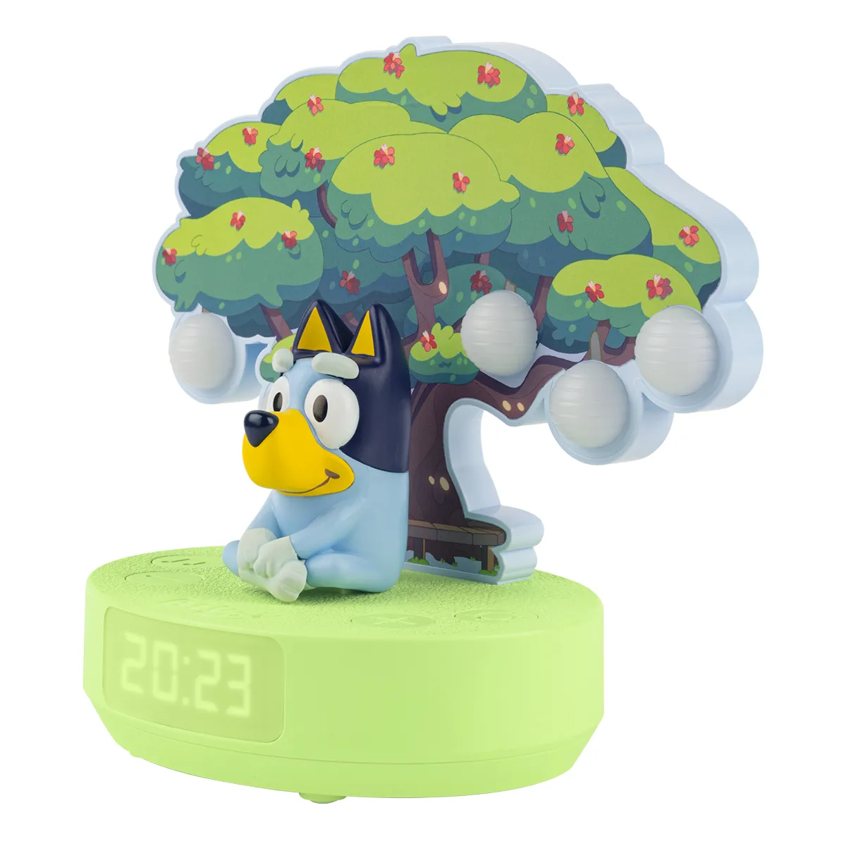 Bigben Multicolore Veilleuse Et Réveil Lumineux Arbre Bluey - Image 3