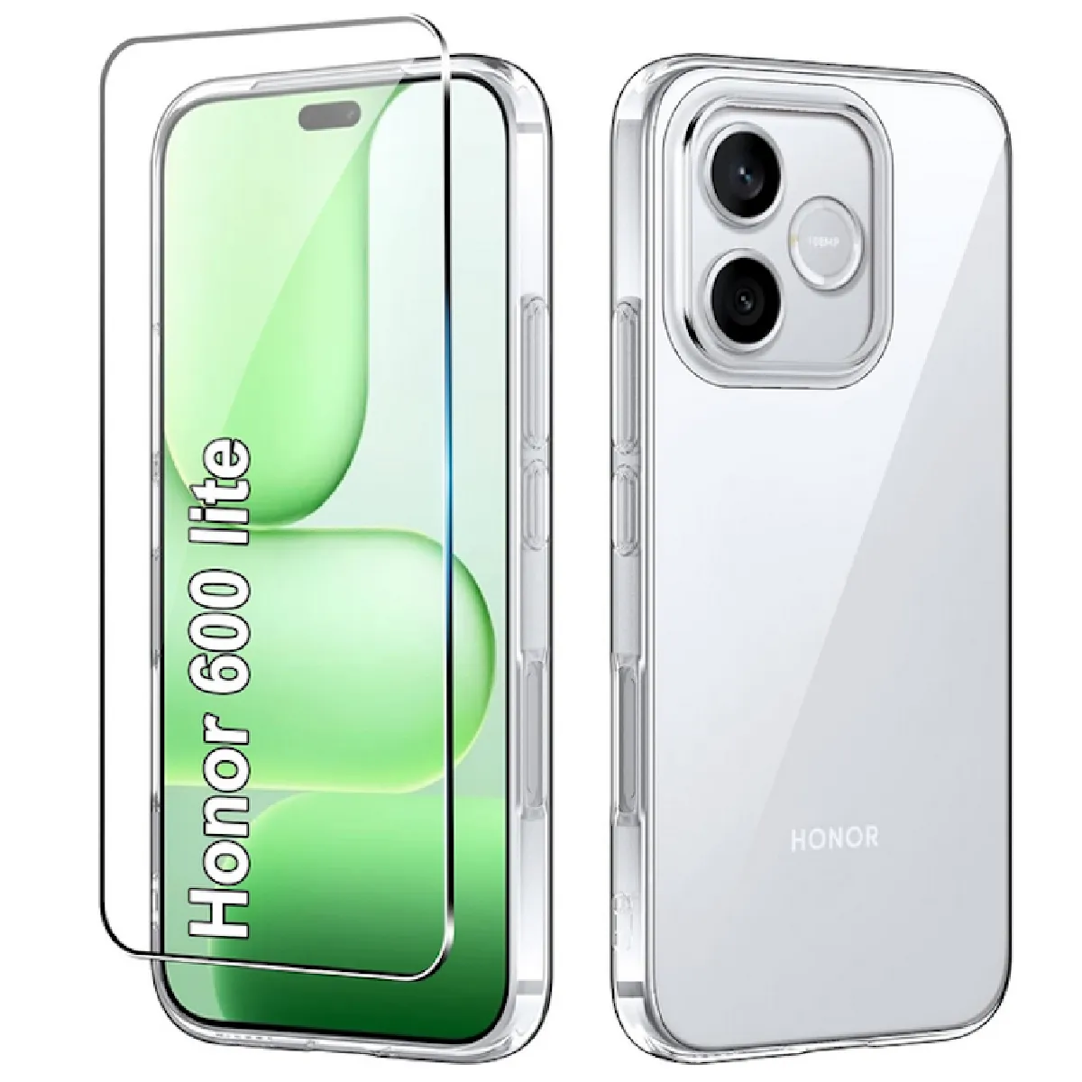 Htdmobiles Coque Honor 600 Lite 5G - Transparent