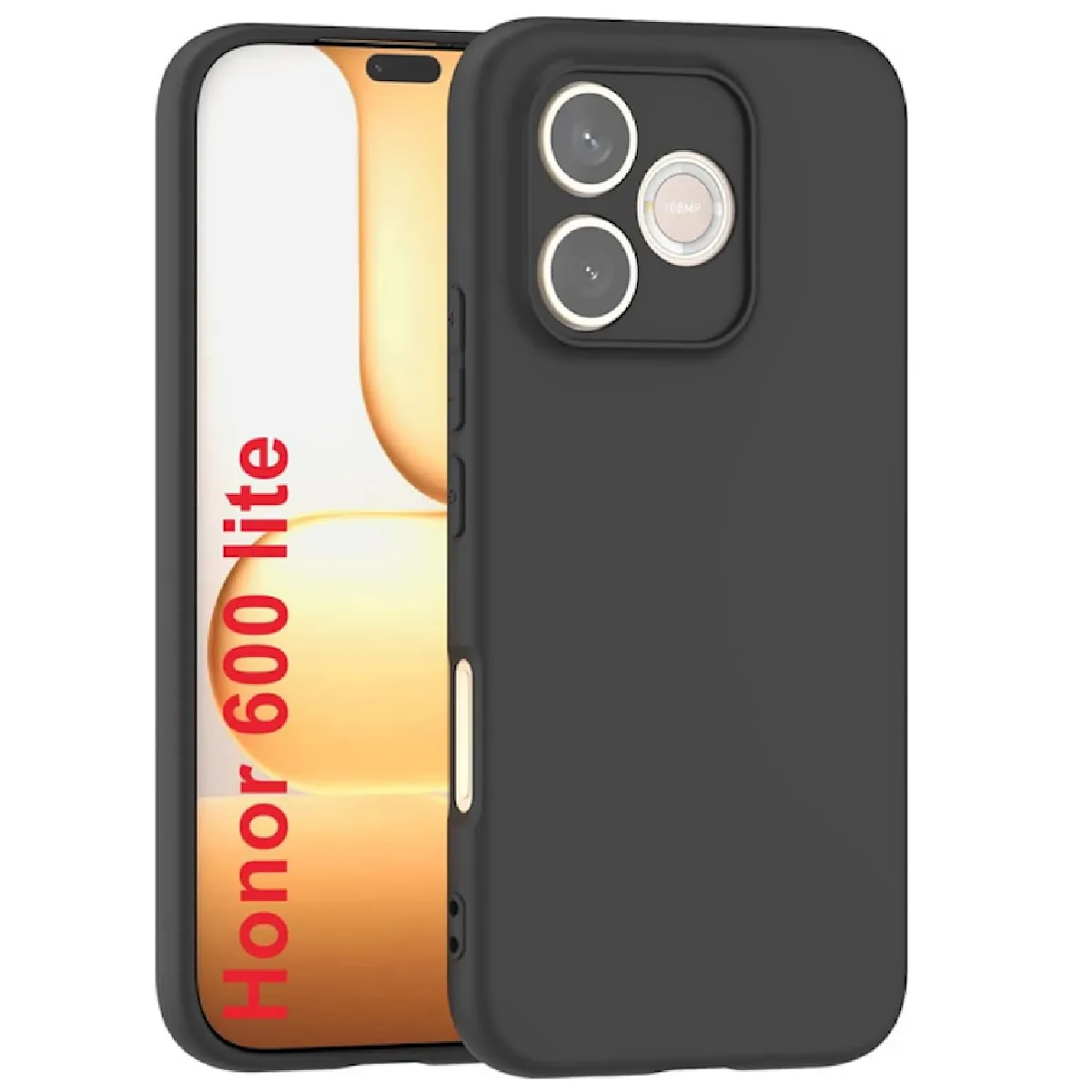 Htdmobiles Noir Coque En Silicone Honor 600 Lite 5G