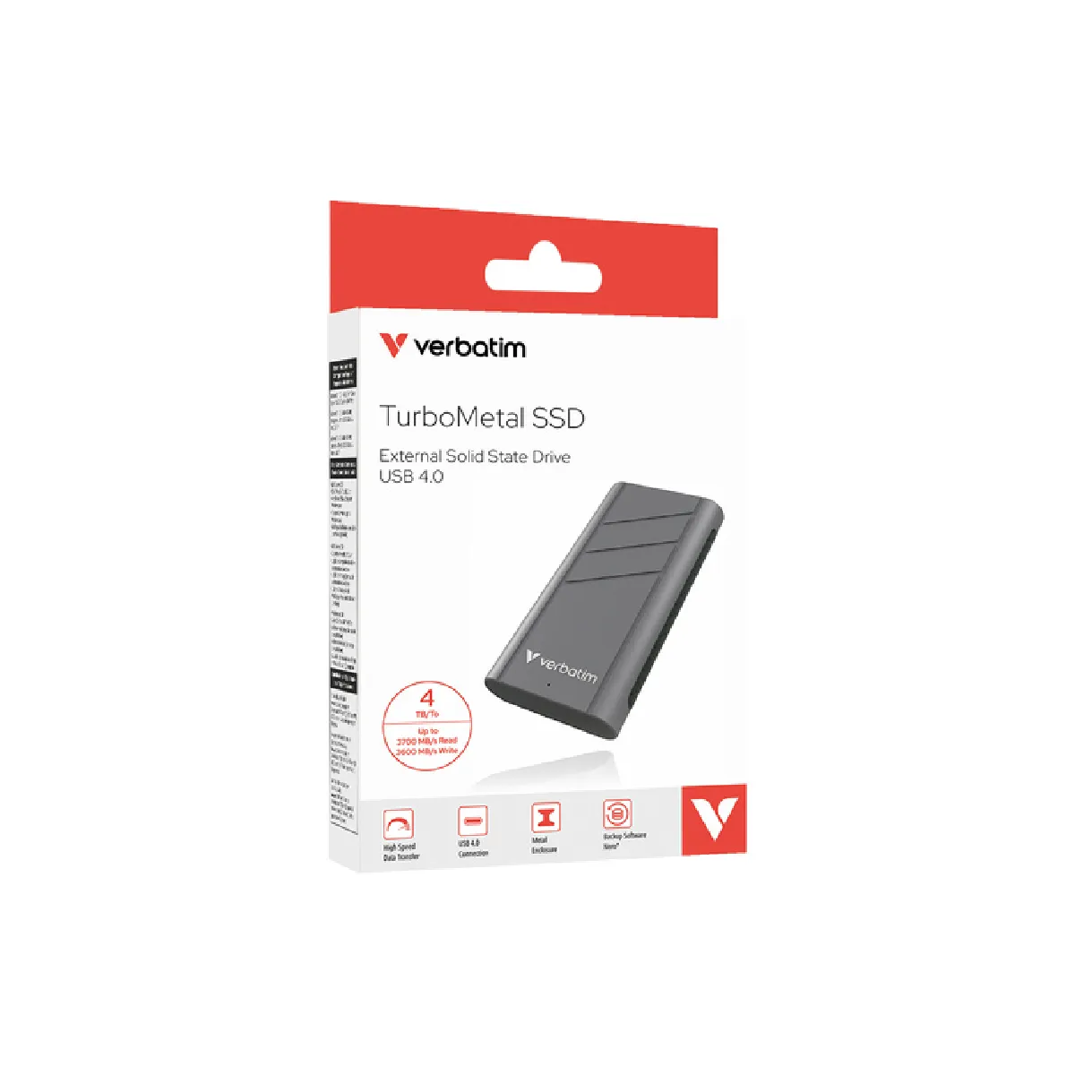 Verbatim TurboMetal SSD 4000Go