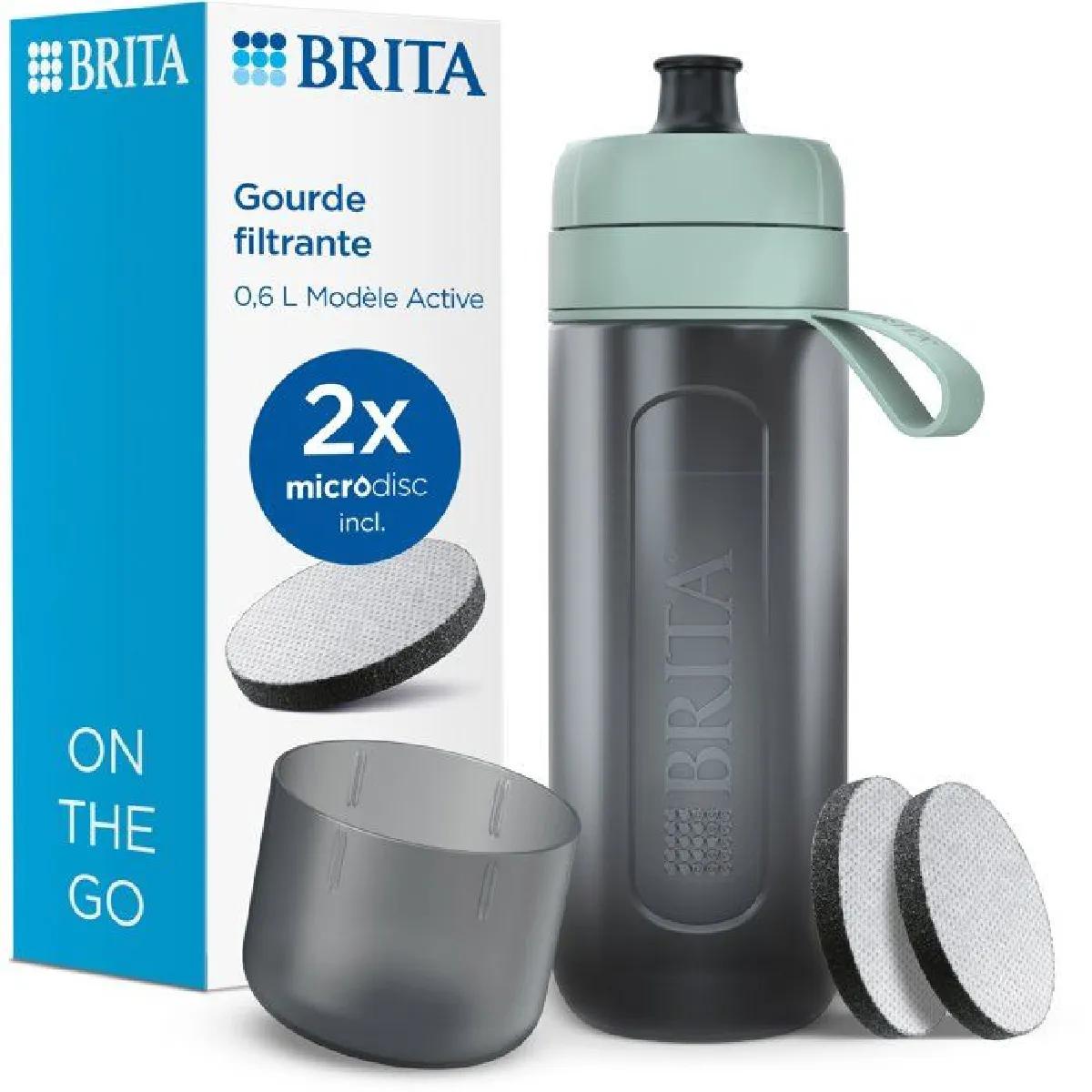 Brita Vert Active 600 Ml Pastel