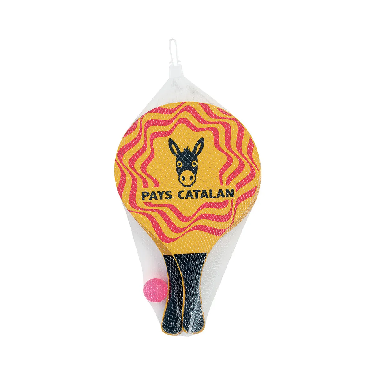 Wdk Partner Jaune Raquette De Plage Catalan - Image 2