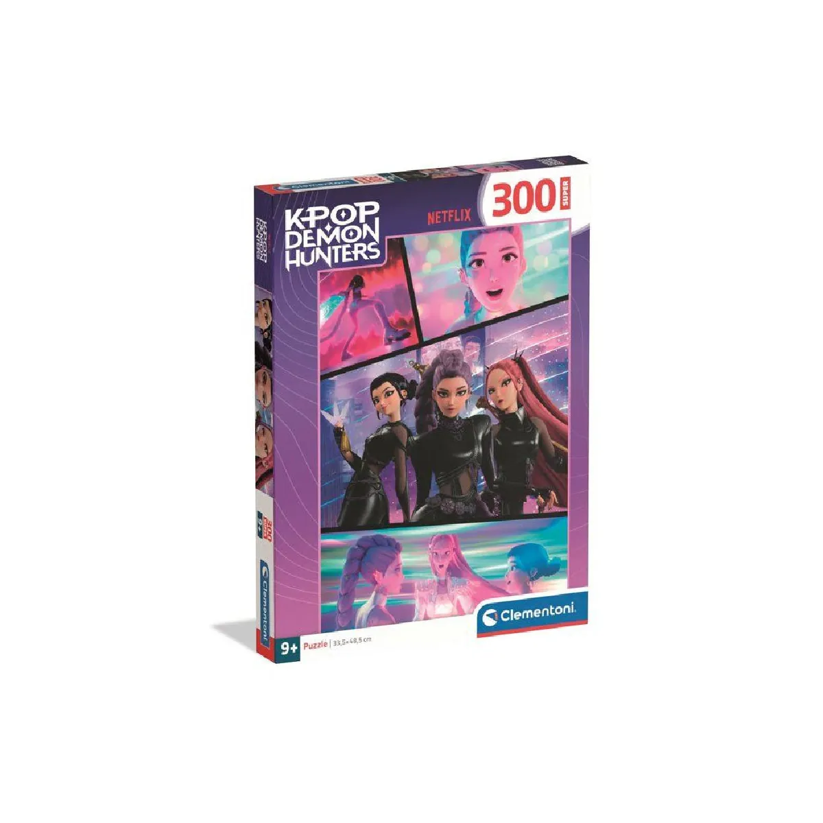 Clementoni K Pop Demon Hunters Puzzle 300 pièces