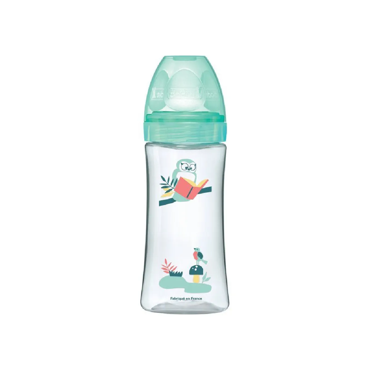 DODIE  Biberon anti-colique 330 ml - Vert