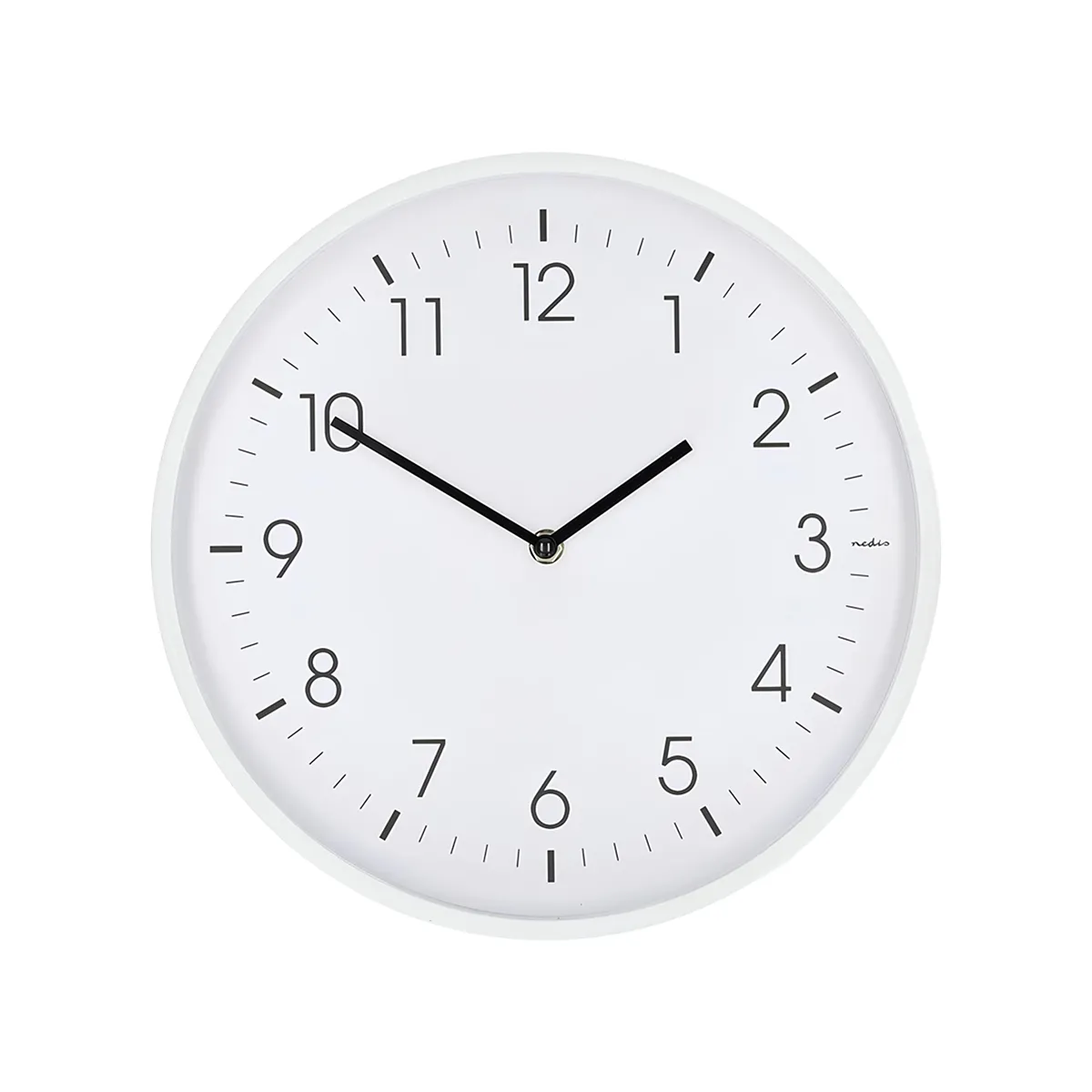 Nedis Blanc Horloge Murale Analogique