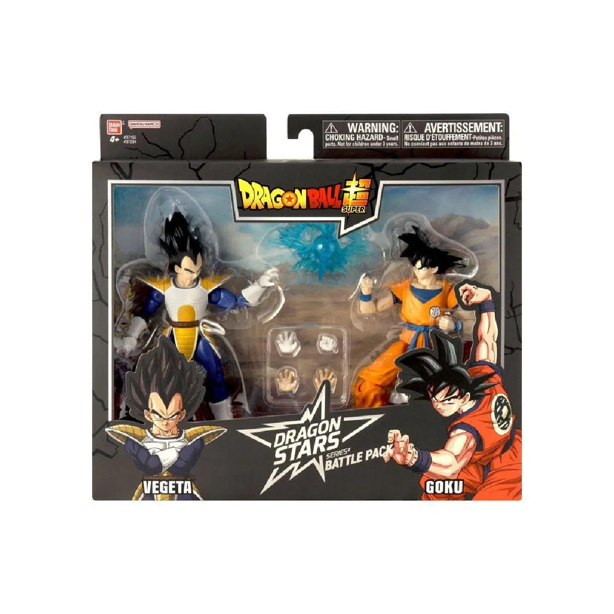 Bandai Dragon Stars Battle Pack Goku vs Vegeta 17 cm