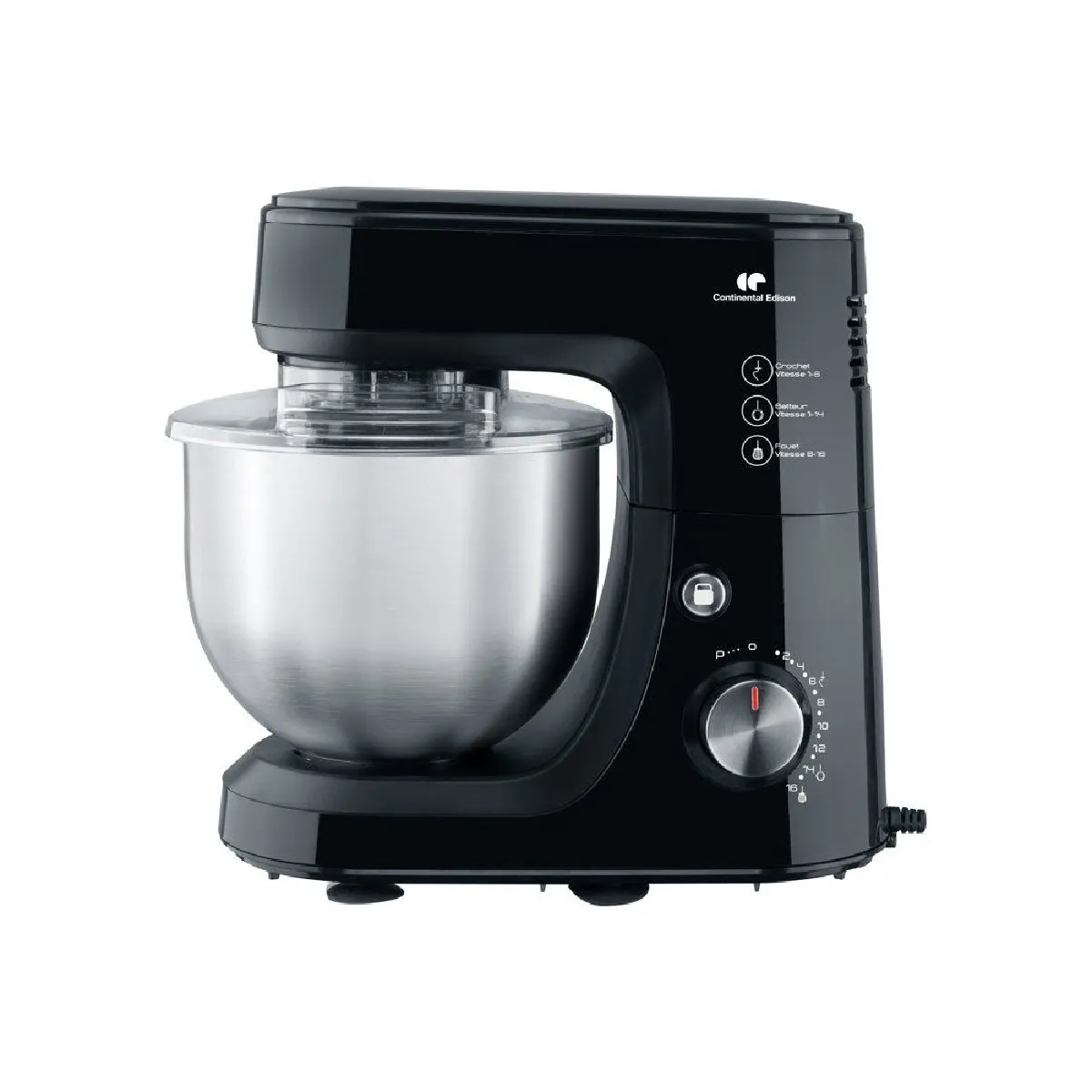 CONTINENTAL EDISON  CERP800B2 - Robot p&acirc;tissier multifonction - Noir