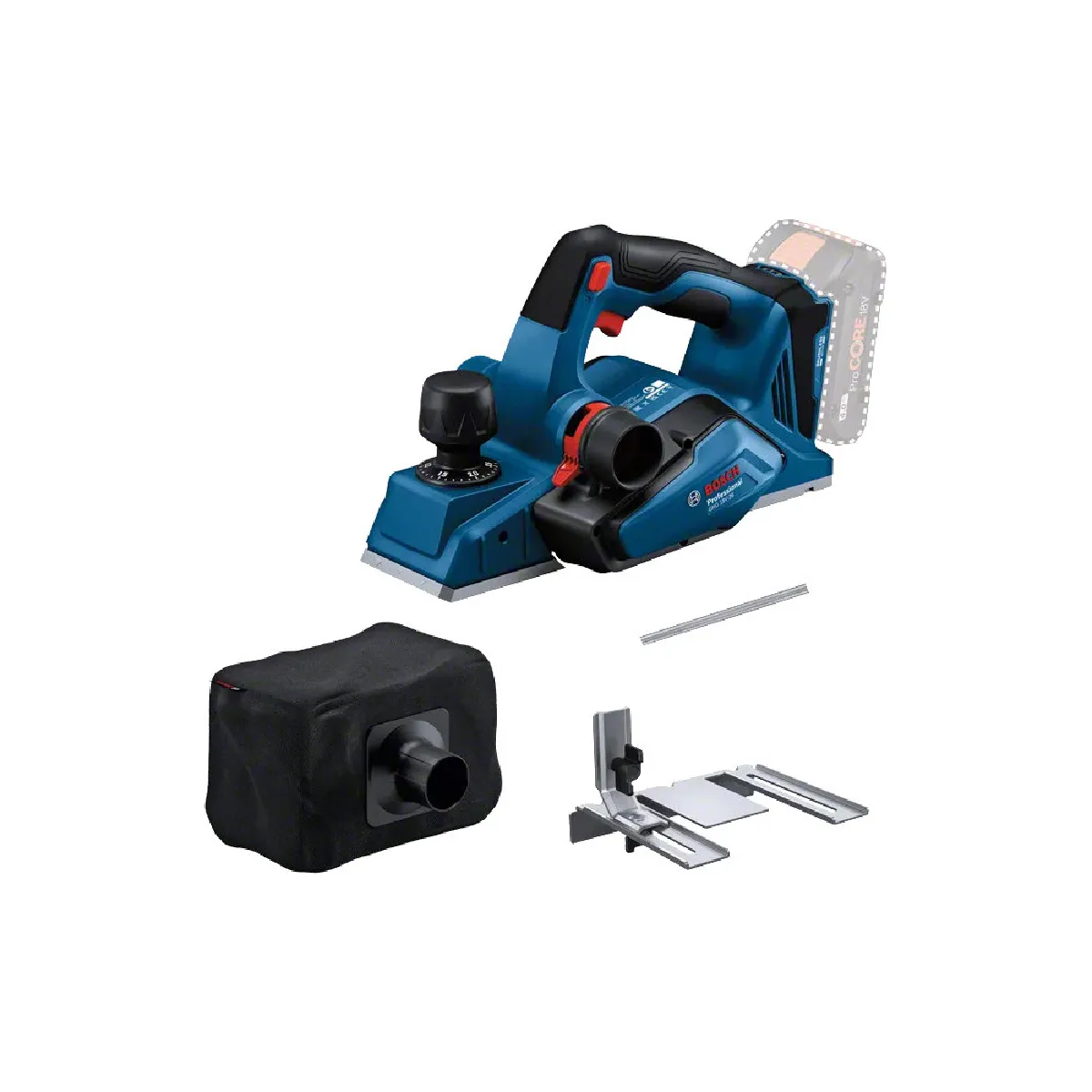 Rabot GHO 18V 26 Professional SOLO en coffret BOXX Execution BOSCH 06015B5000 - vue 4