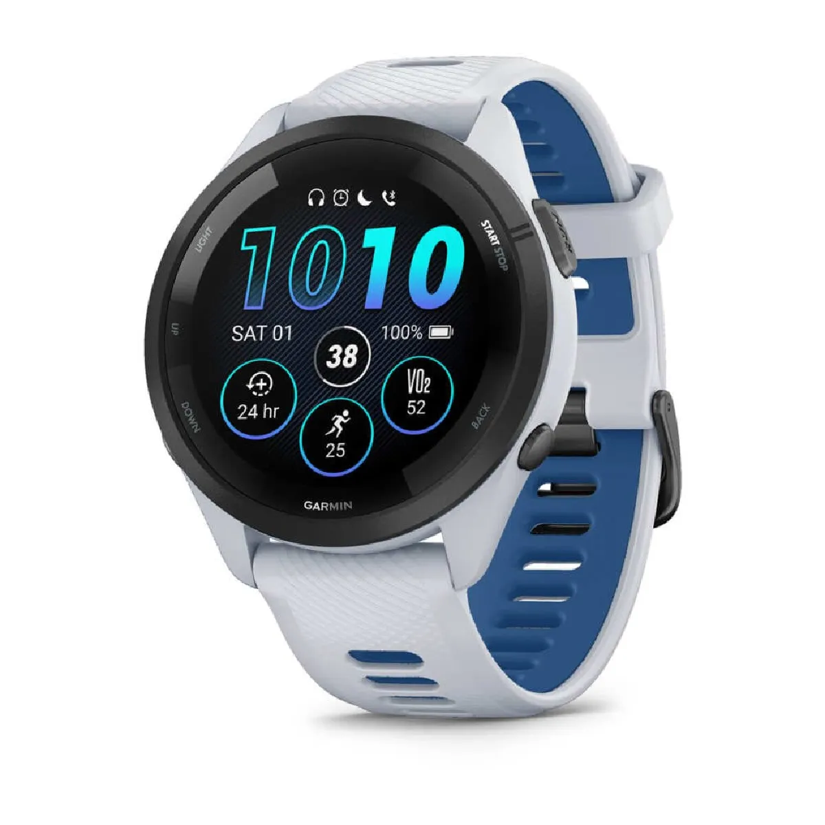 Garmin Forerunner 265 Music - 46 mm - Blanc