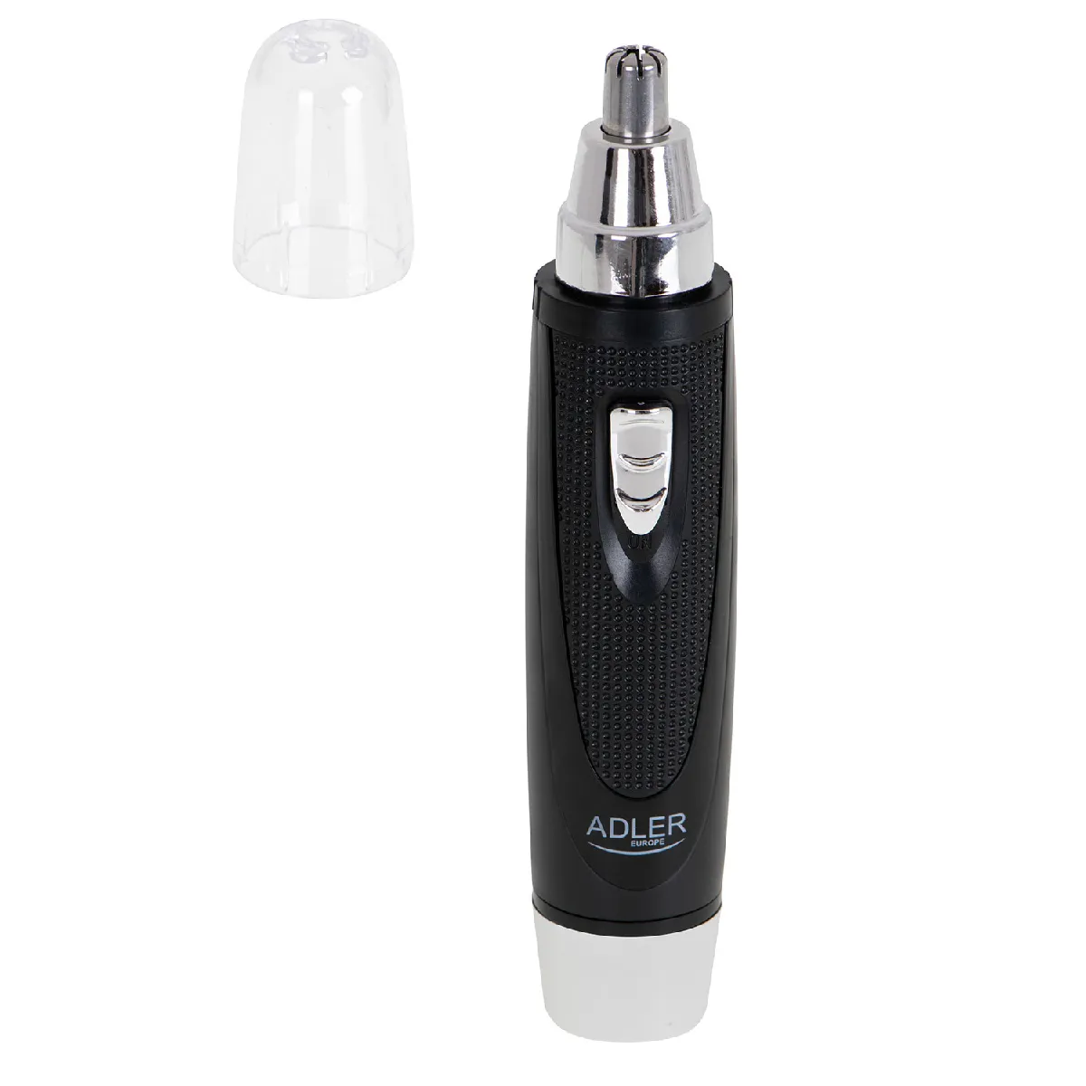 ADLER Tondeuse pour Nez - Oreilles, Lames en Acier Inoxydable, T&ecirc;te Amovible, Batterie AD2911 Adl