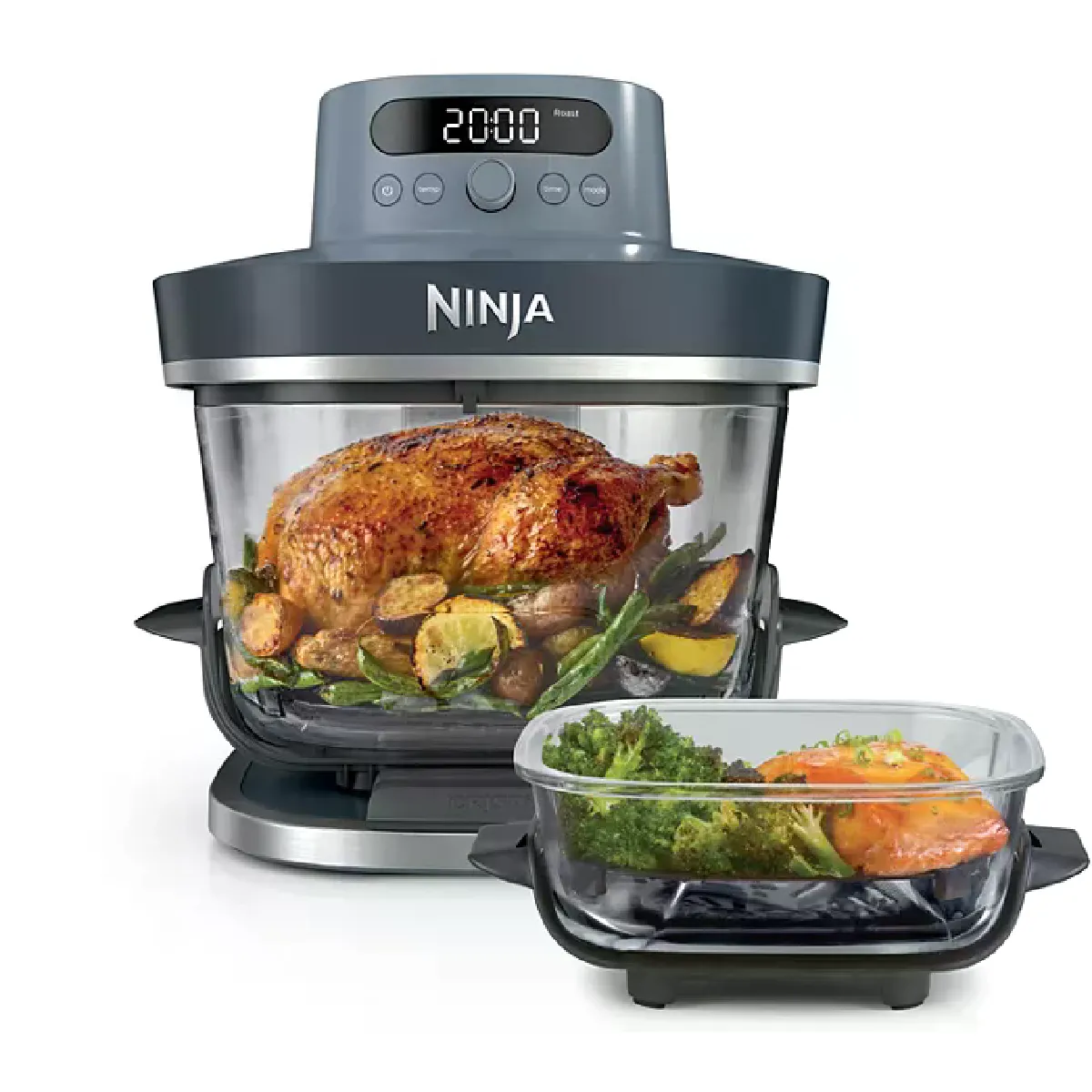 Ninja Bleu Friteuse Sans Huile Crispi Pro 7-En-1 As101eucy Cyberspace - Image 4