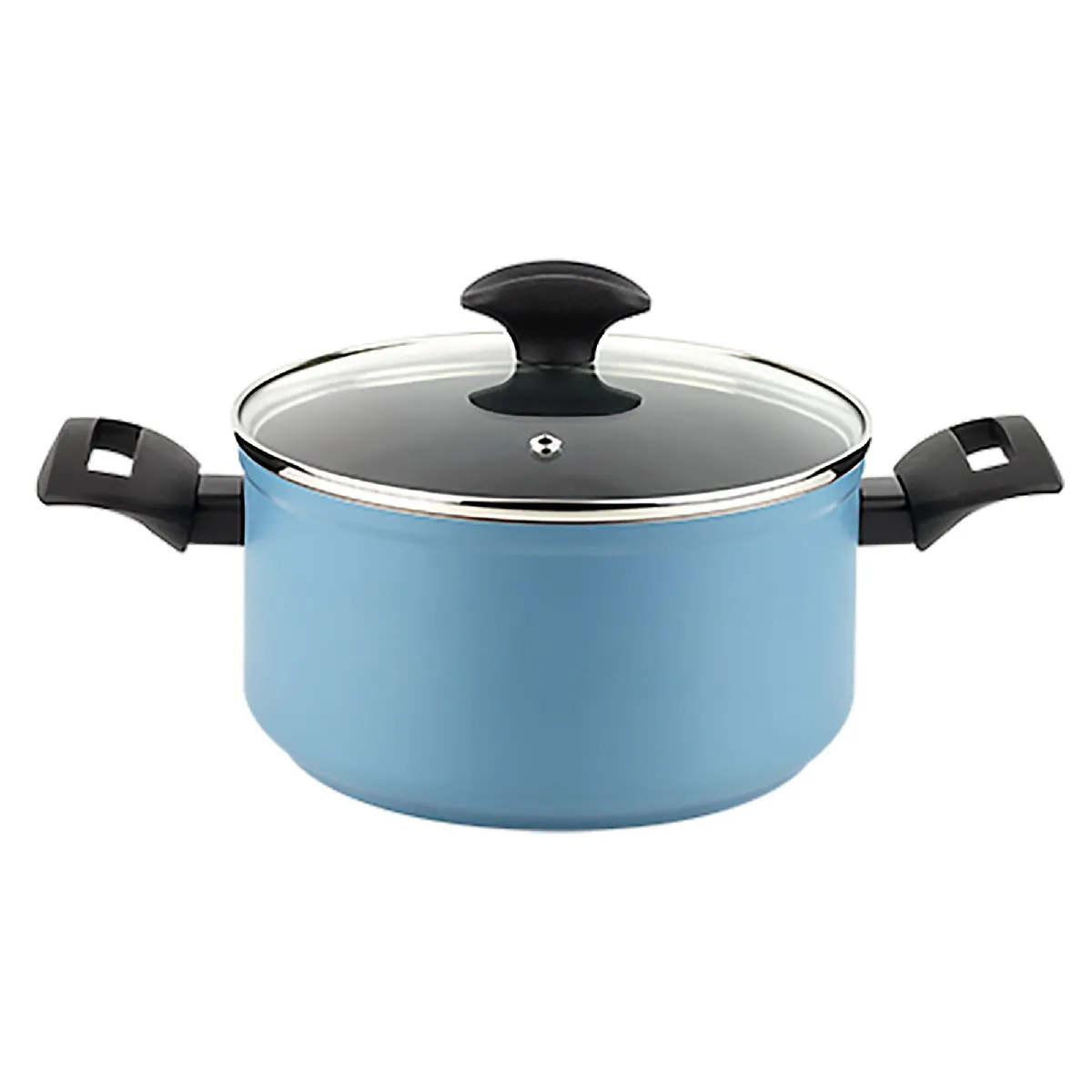 Casserole Induction 20cm Aluminium Forgé Antiadhésif sans PFOA Couvercle Verre Maxima FAG