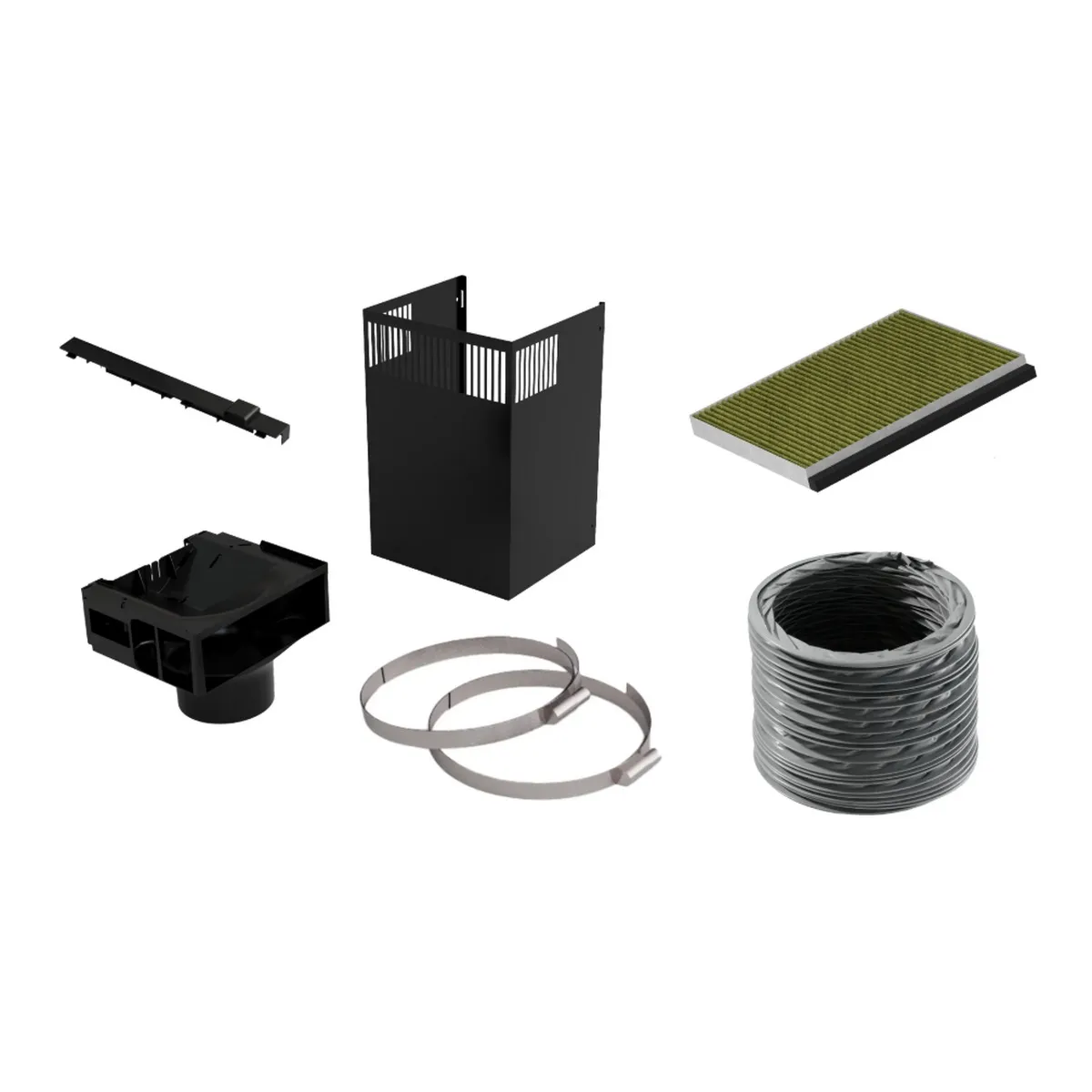 Kit de recyclage cleanair pour hotte DWZ1FB6I6 BOSCH
