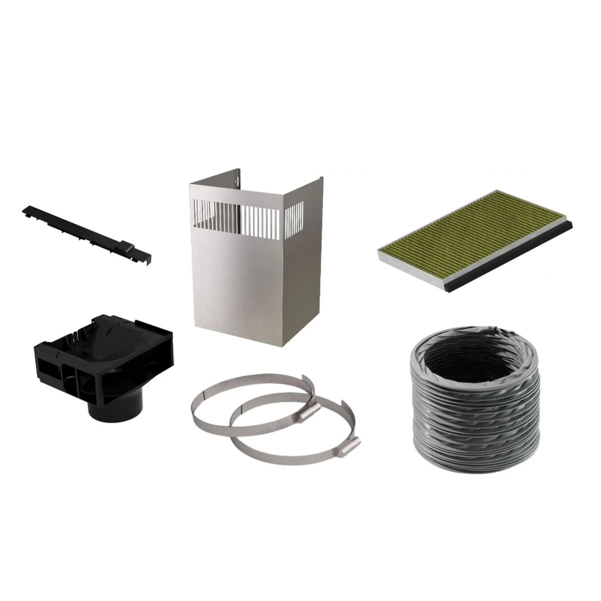 Kit de recyclage cleanair pour hotte DWZ1FB3I6 BOSCH - vue 2