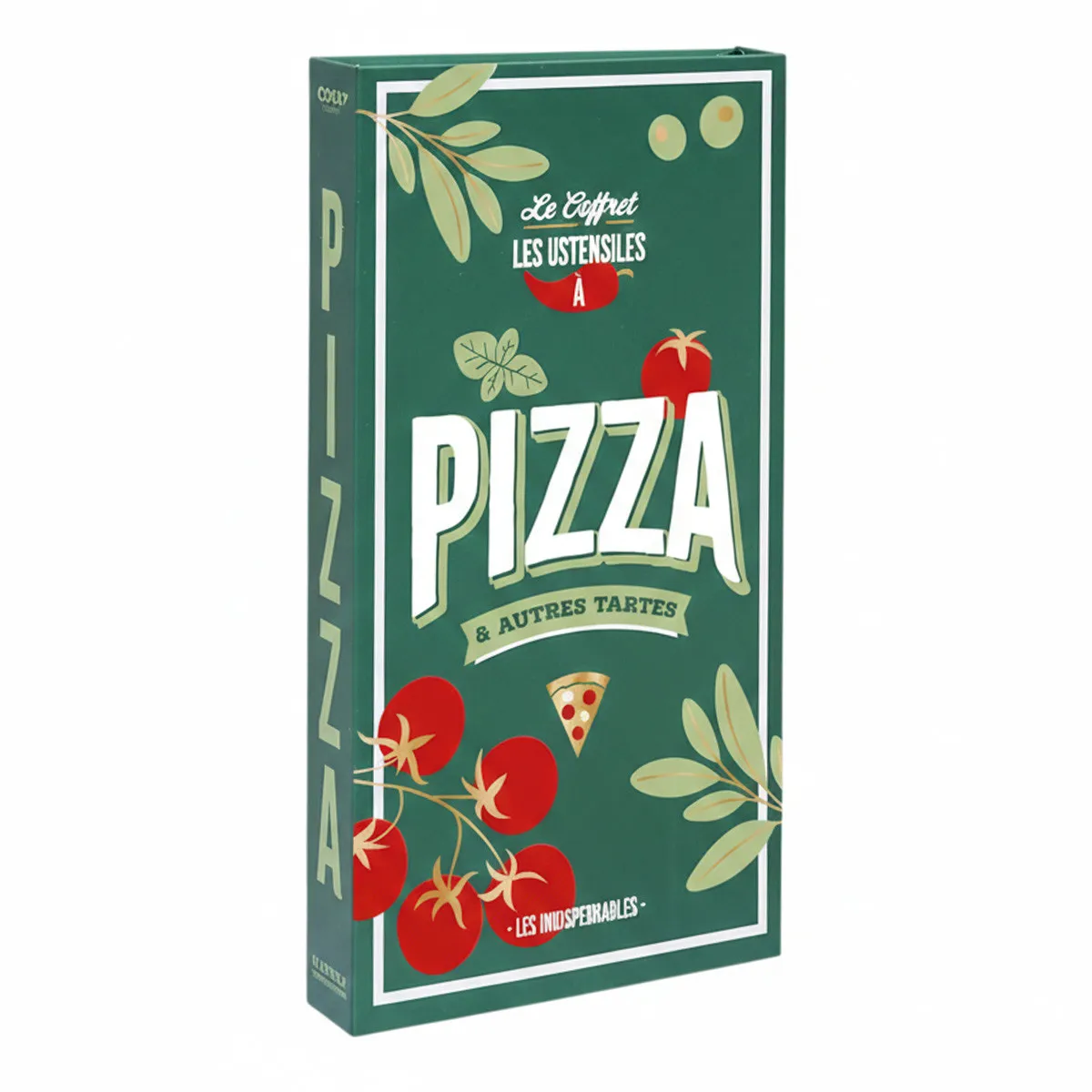 Paris Prix Vert Coffret Ustensiles Pizza Livre 32Cm