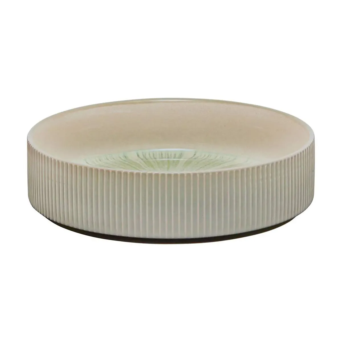Lot de 6 Assiettes Creuses Eva 18cm Vert