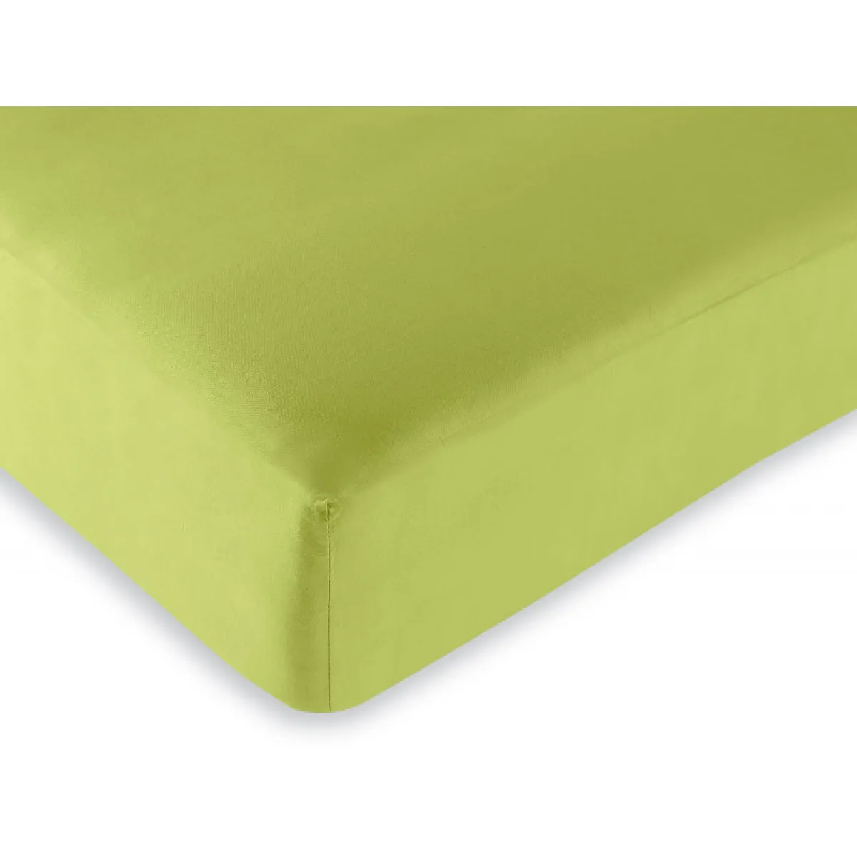 Drap housse Univers Decor Drap housse 57 fils/cm² toutes dimensions - anis - 90 x 190 cm