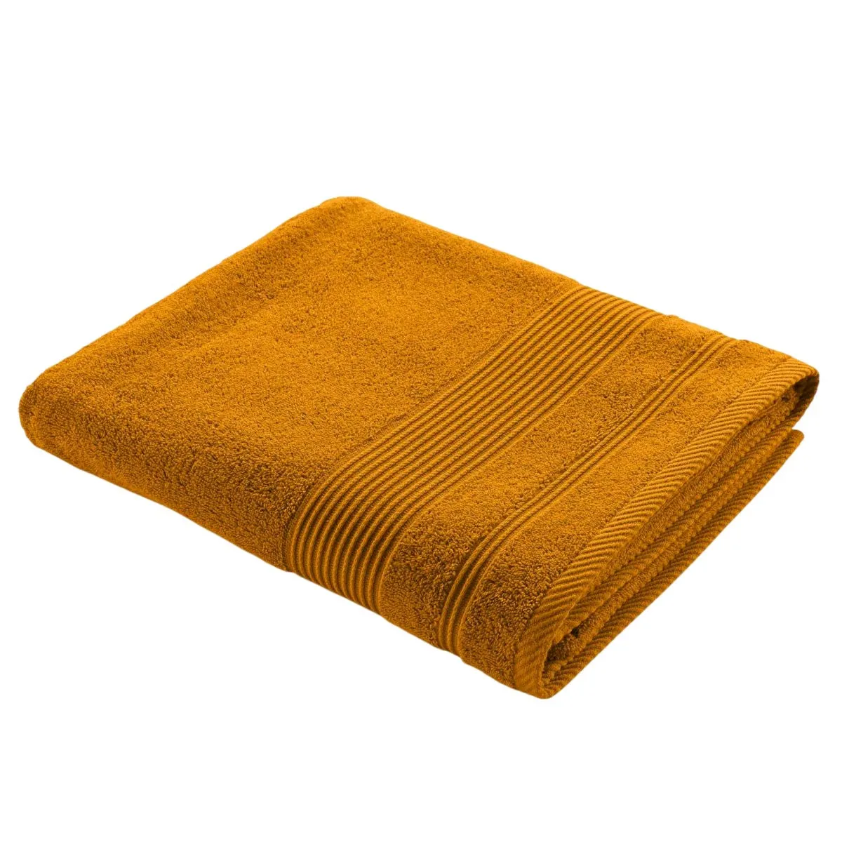 Drap de Bain Tendresse 90x150cm Jaune Curry