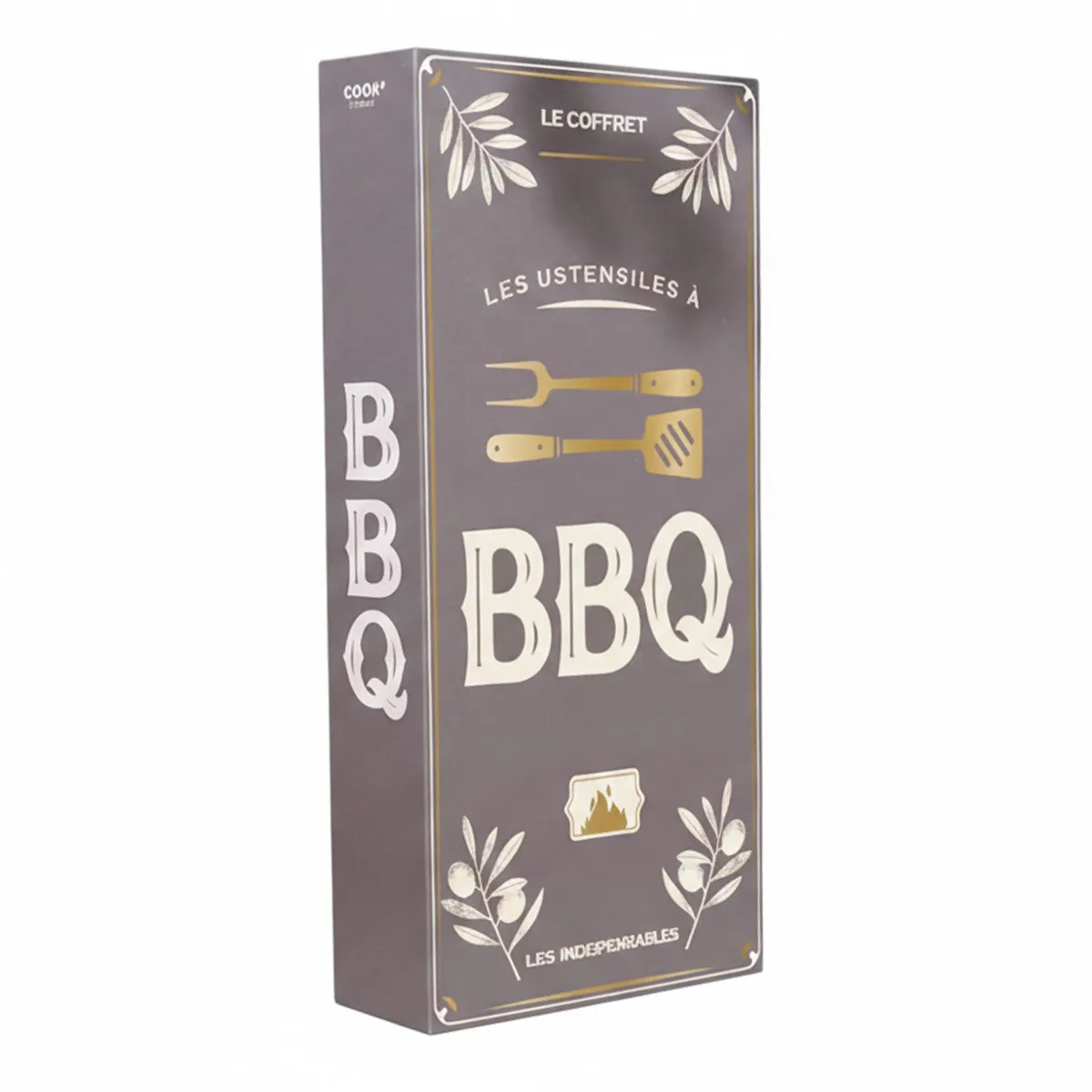 Coffret Ustensiles Barbecue Livre 35cm