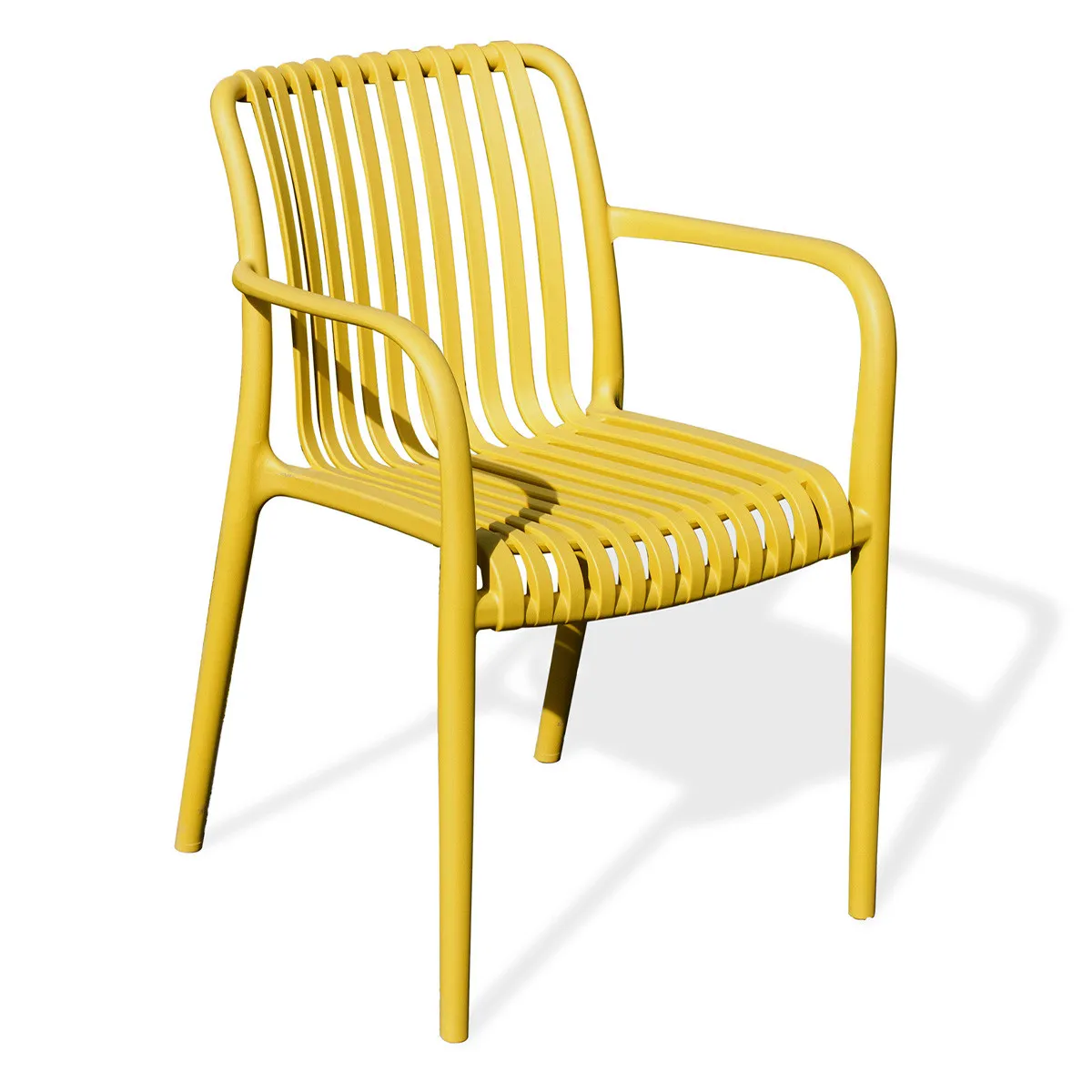 City Garden Fauteuil De Jardin Tiago 81Cm Moutarde