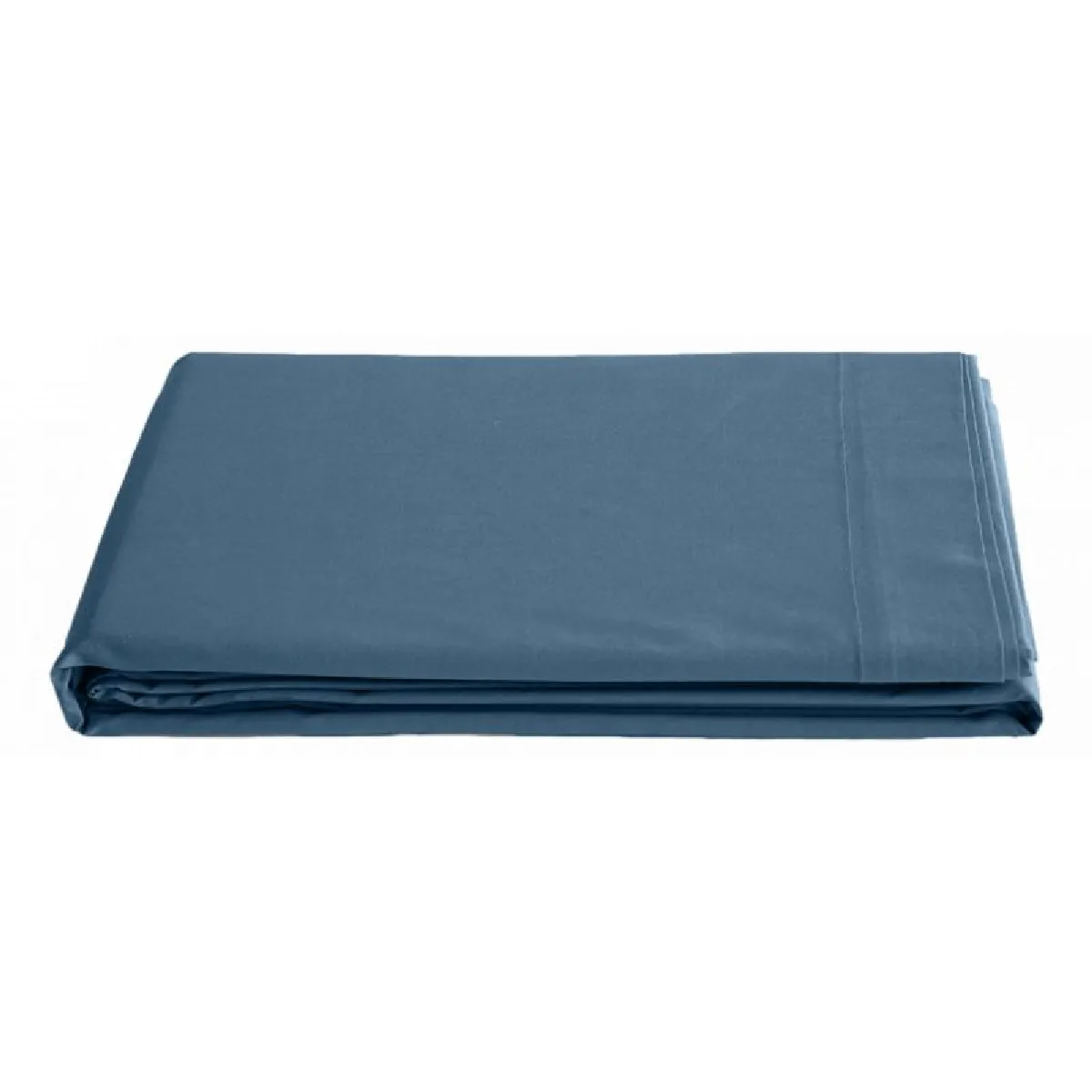 VENT DU SUD Drap plat percale pur coton peign&eacute; longues fibres 80 fils/cm&sup2; 