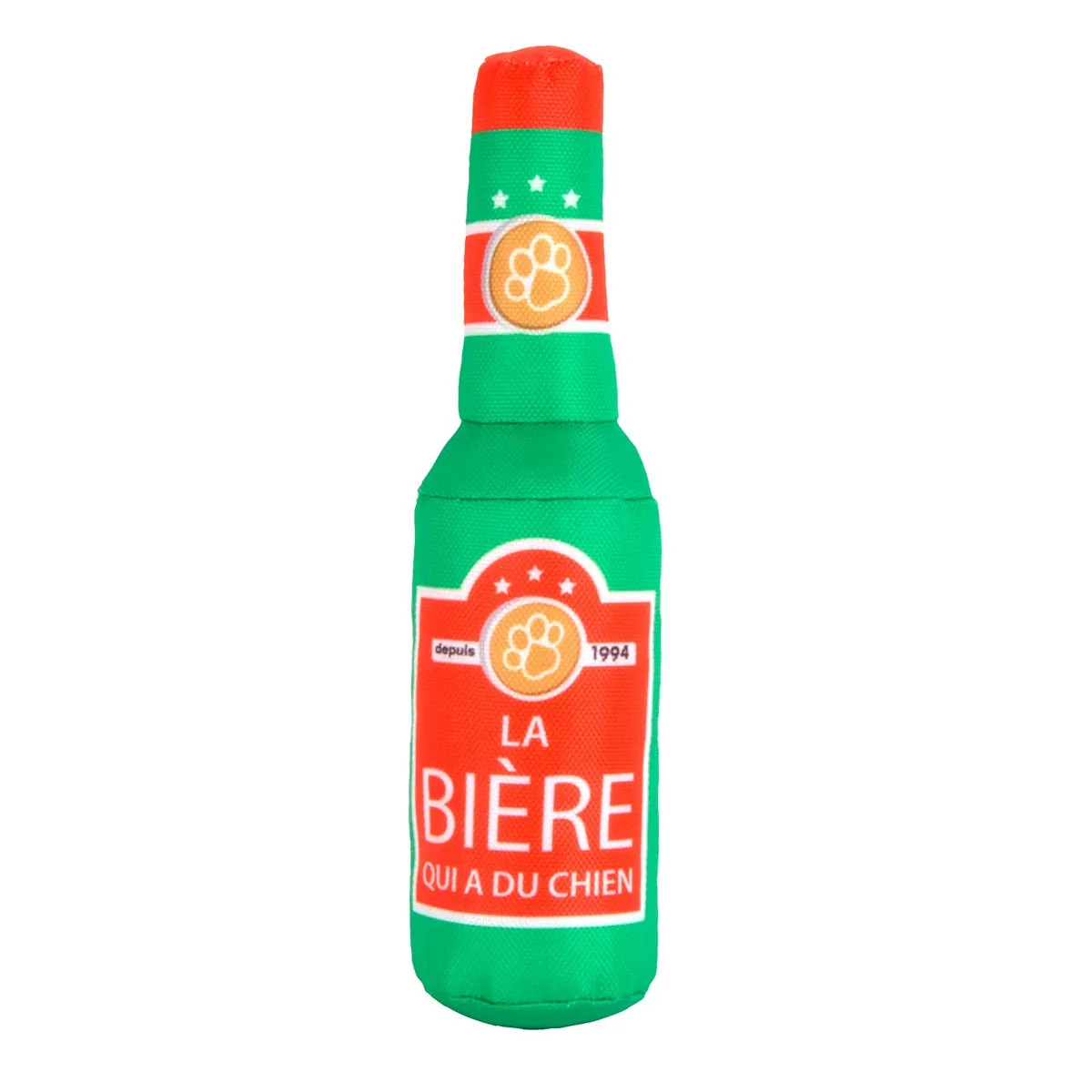 Comparer les prix de Jouet pour Chien Bouteille de Bière 28cm Vert