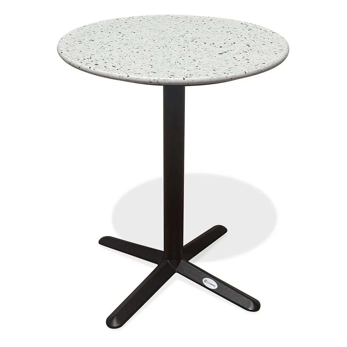 Table de Jardin Ronde en Terrazzo Bistro 60cm