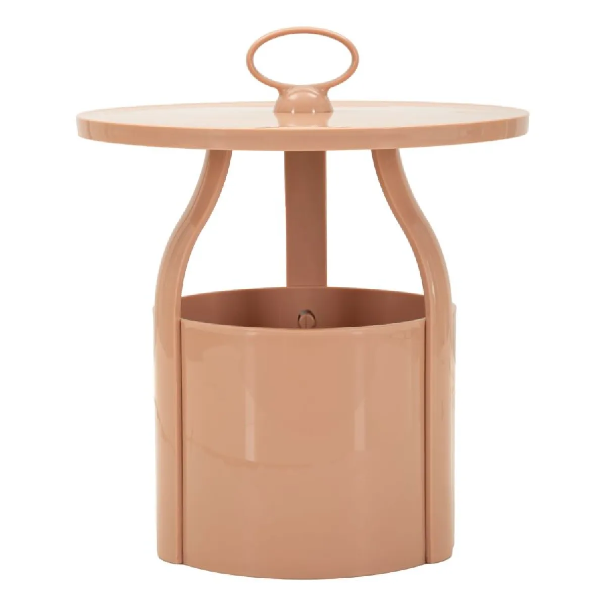 Generique Rose Table D'appoint Design "Iris" 44Cm - Image 2