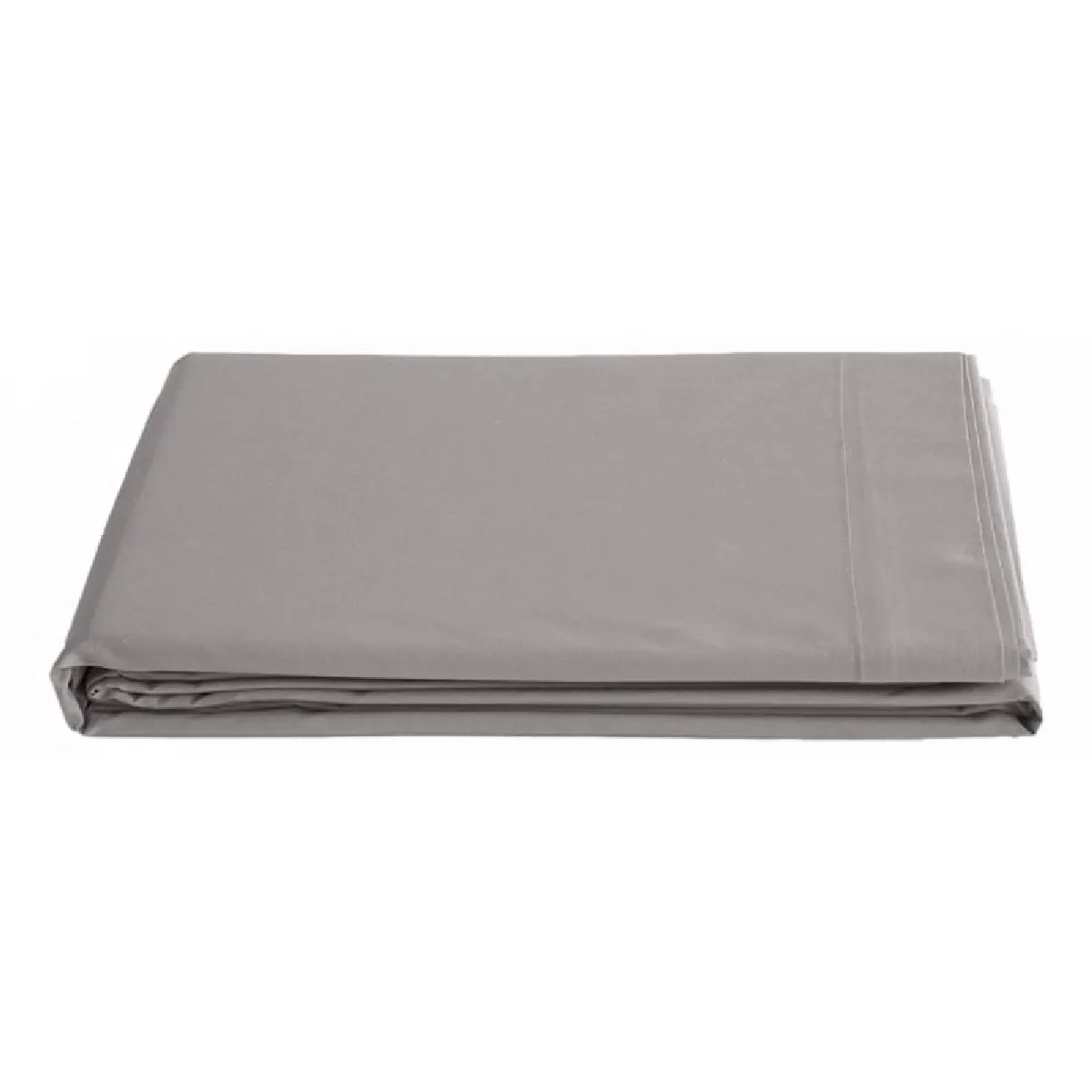 VENT DU SUD Drap plat percale pur coton peign&eacute; longues fibres 80 fils/cm&sup2; 